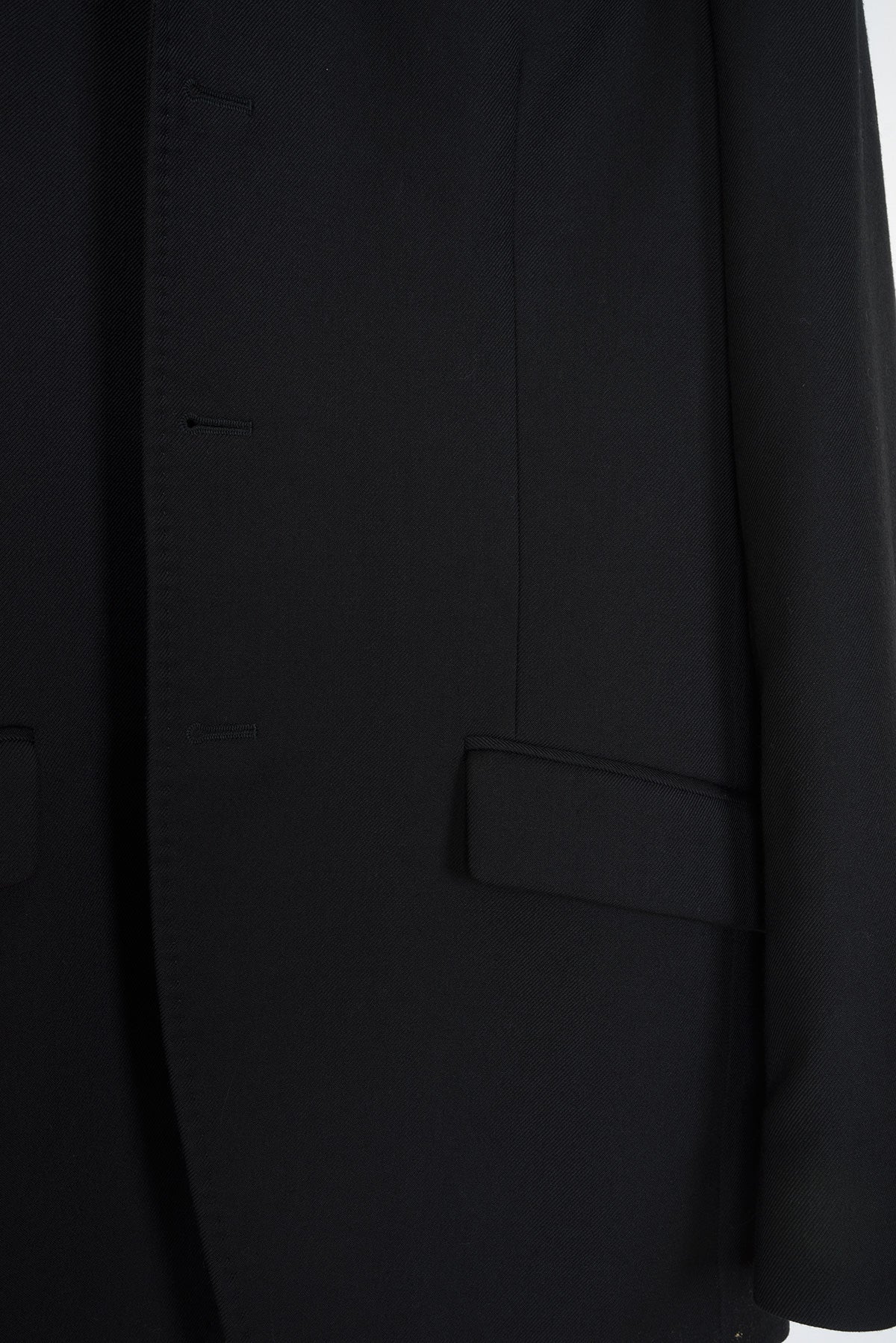 2003 A/W SMALL FITTING JACKET IN BLACK GABARDINE