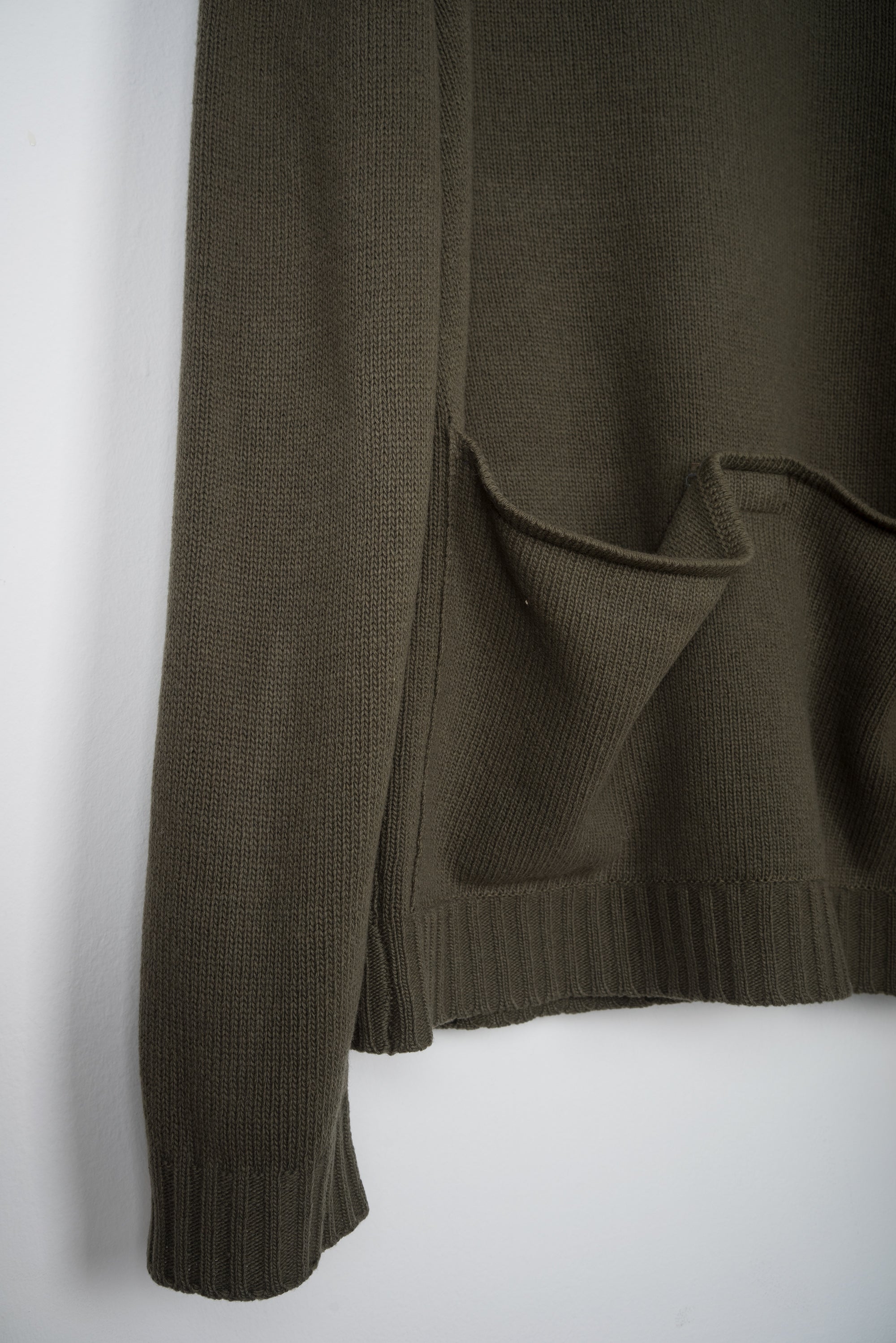 1998 A/W WOOL CREWNECK WITH KANGAROO BACK POCKET