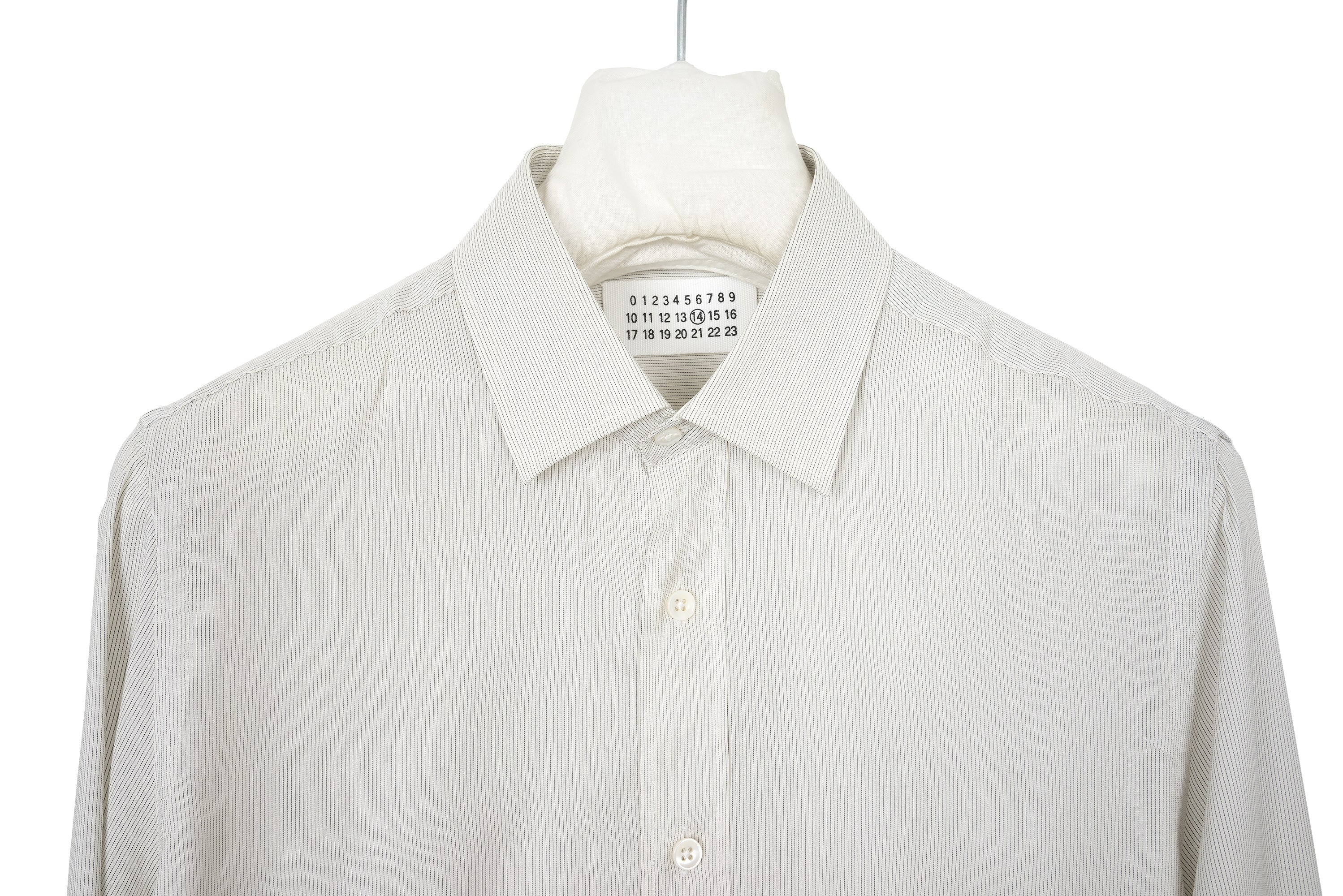 2005 A/W PINSTRIPE SILK SHIRT