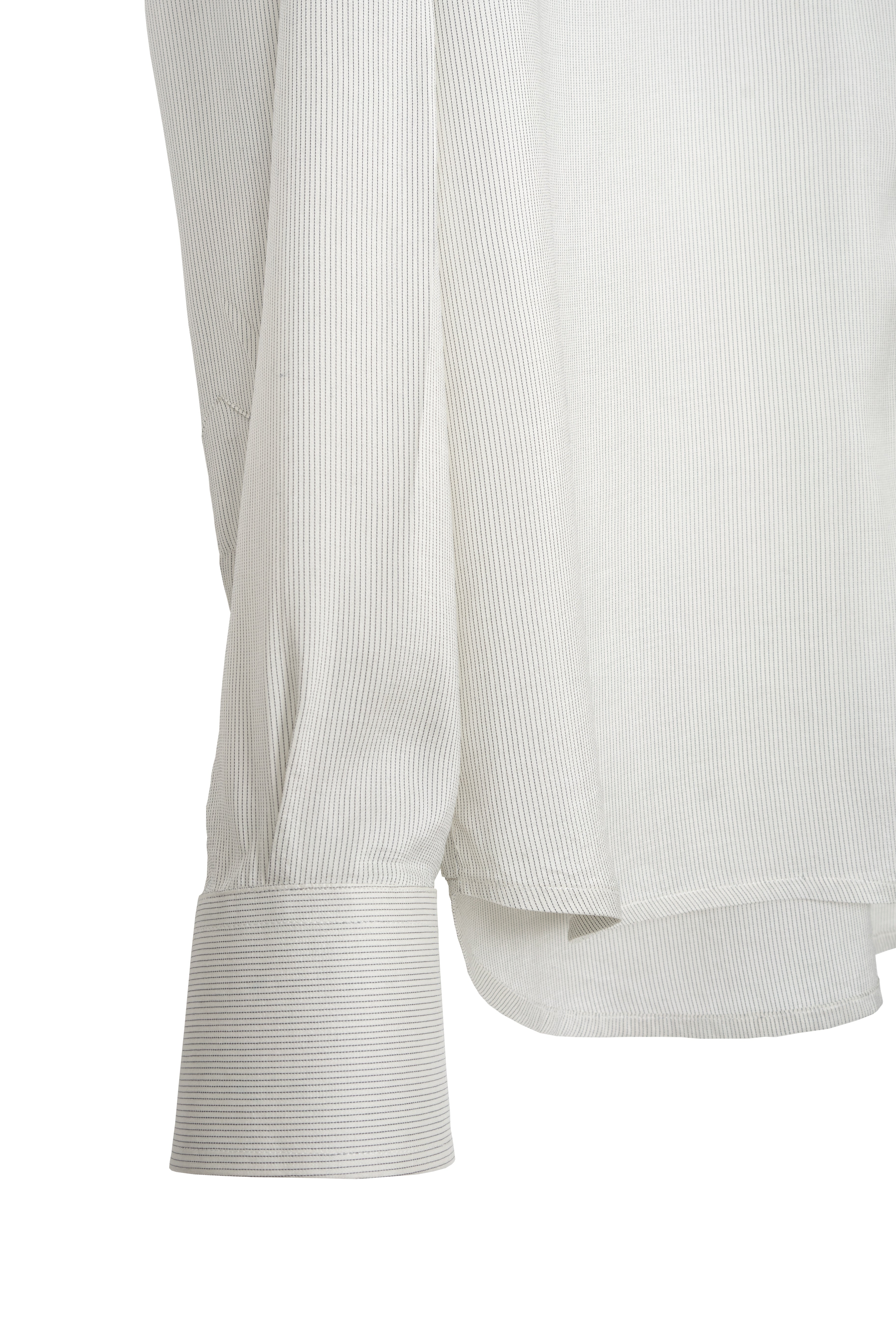 2005 A/W PINSTRIPE SILK SHIRT