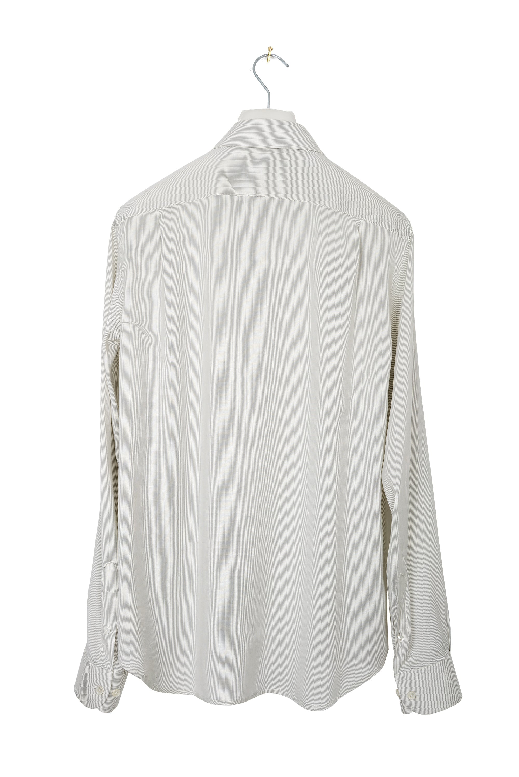 2005 A/W PINSTRIPE SILK SHIRT