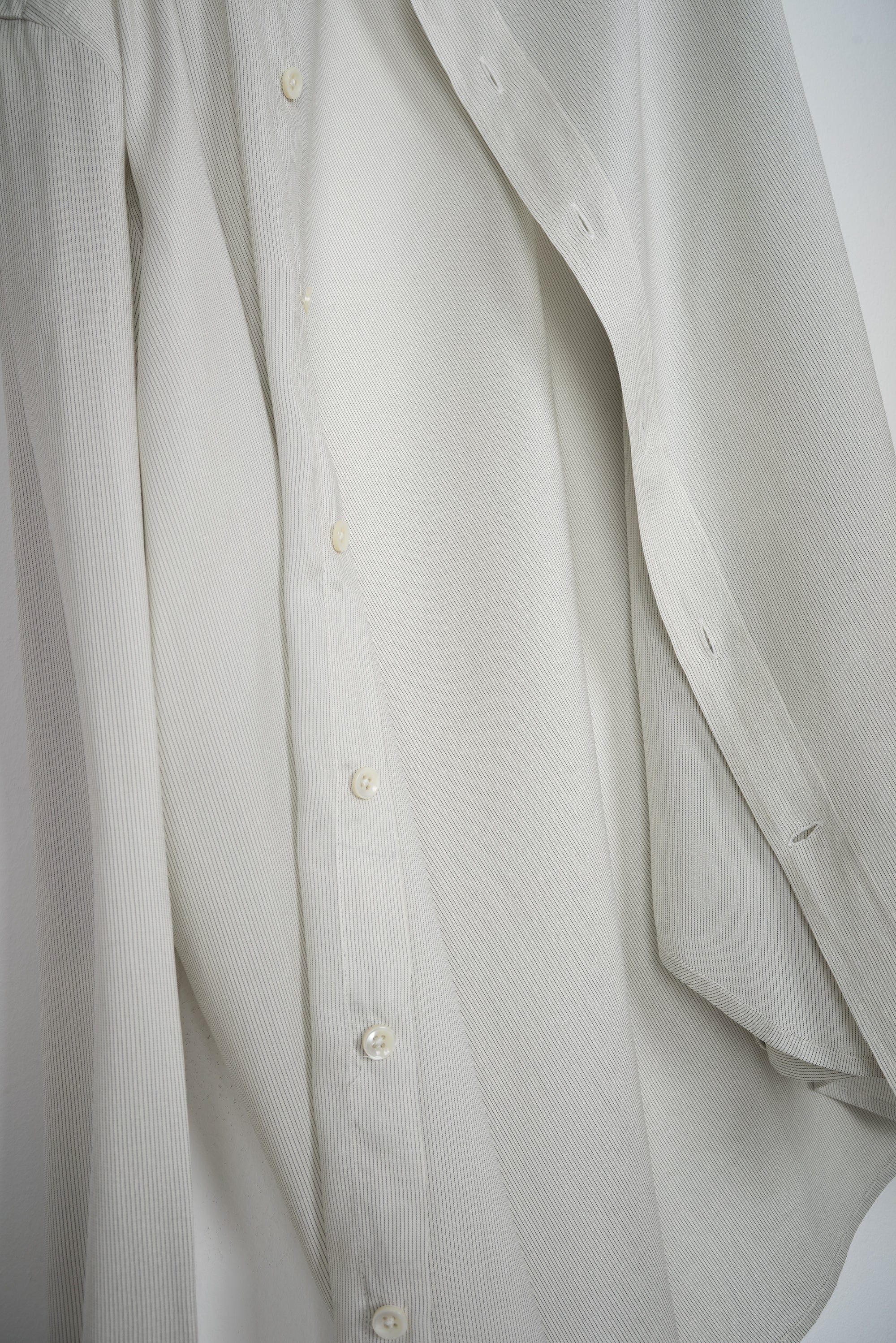 2005 A/W PINSTRIPE SILK SHIRT