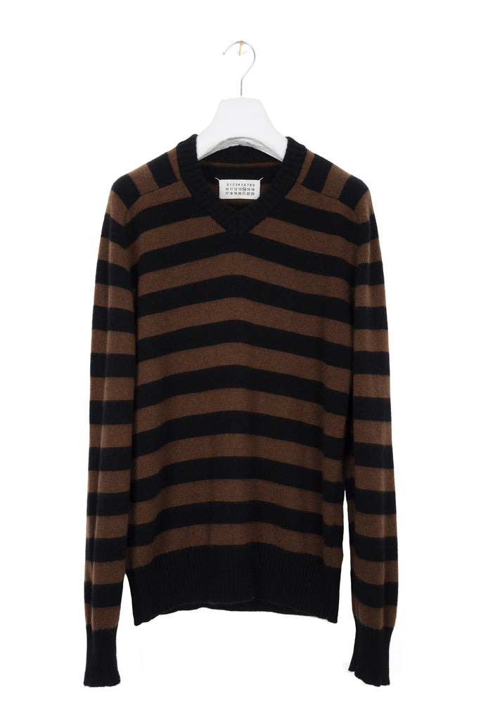 2006 A/W REPLICA STRIPED CASHMERE SWEATER