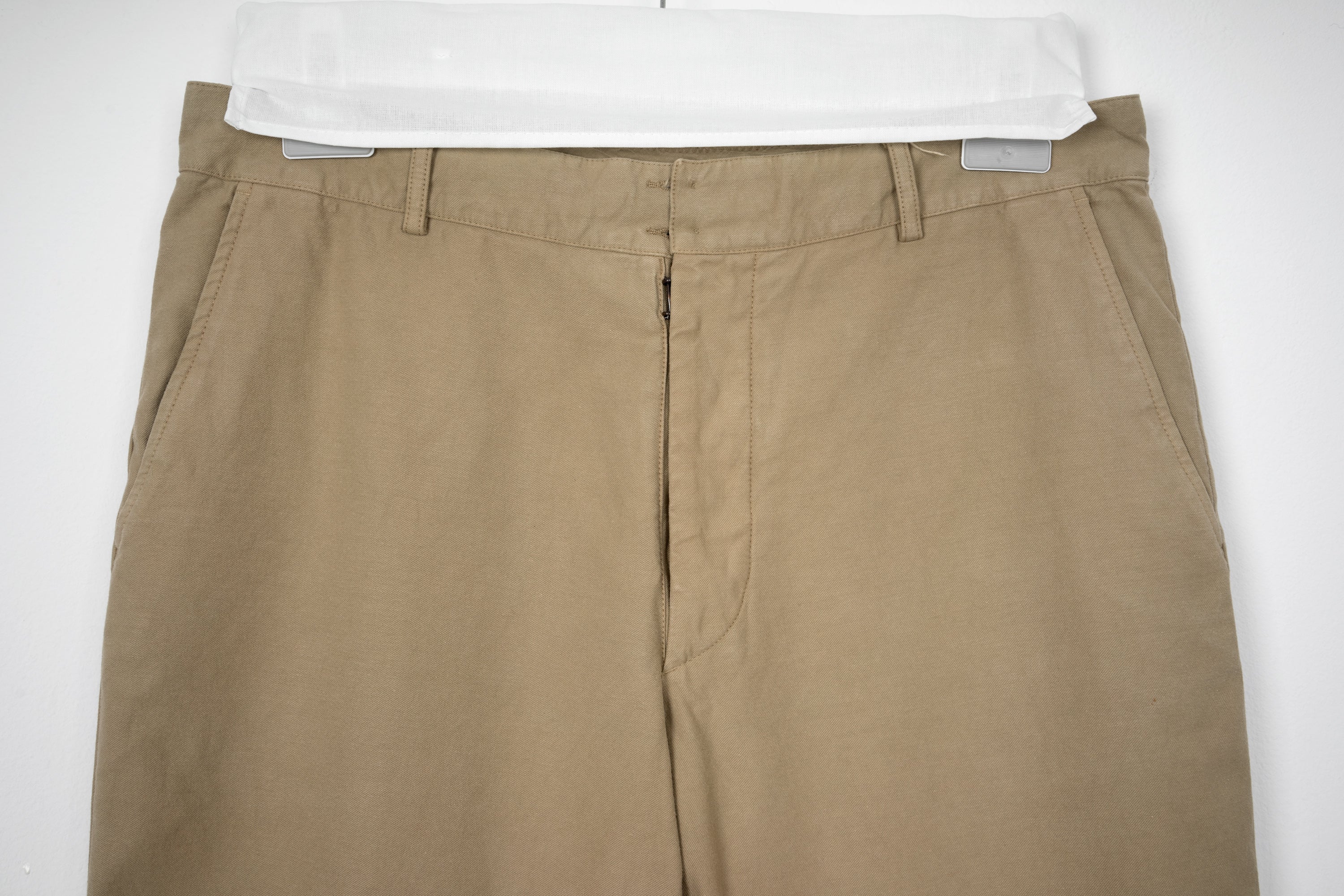 1999 A/W FLARED WIDE ANATOMIC PANTS IN COTTON