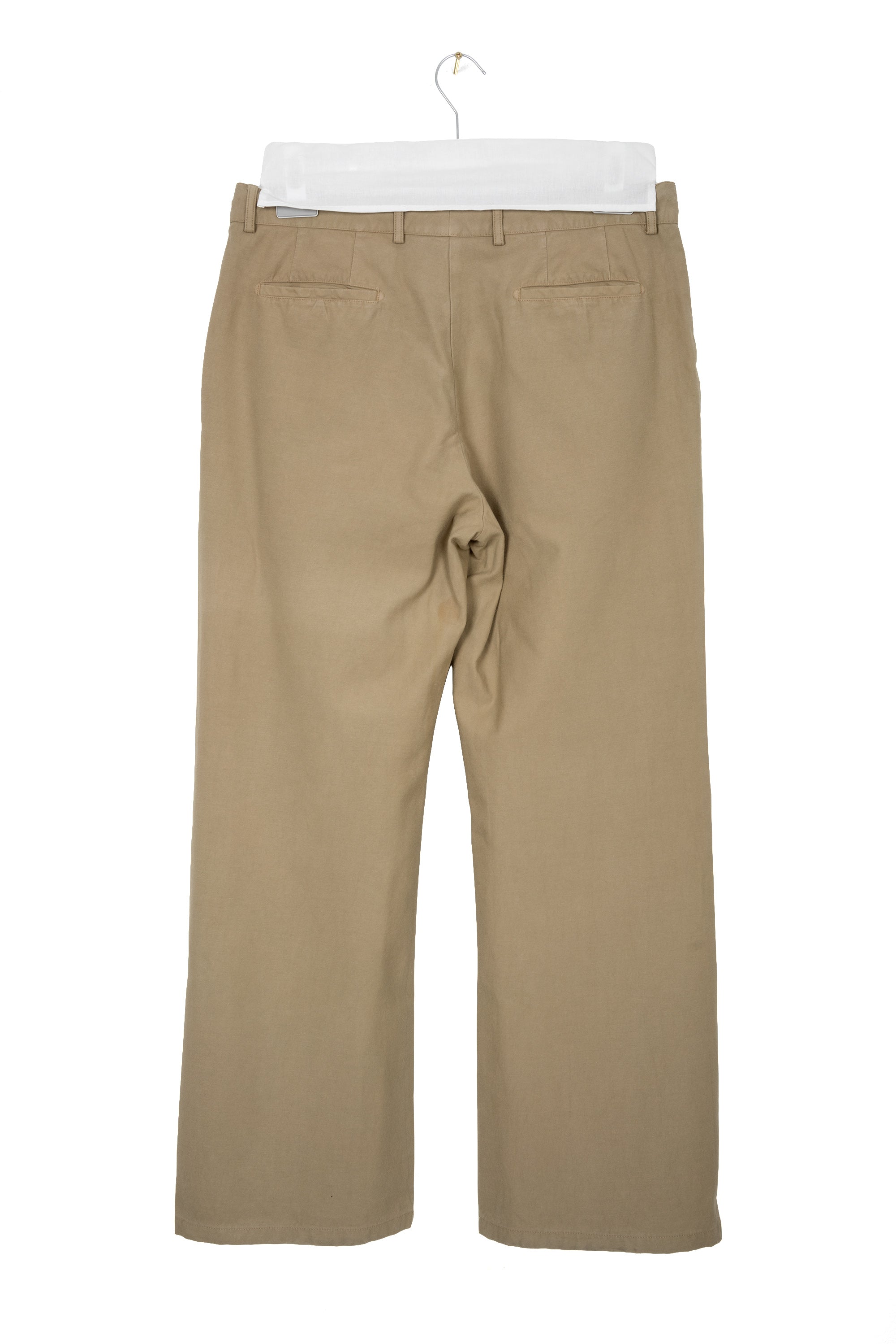 2000 S/S FLARED WIDE ANATOMIC PANTS IN COTTON
