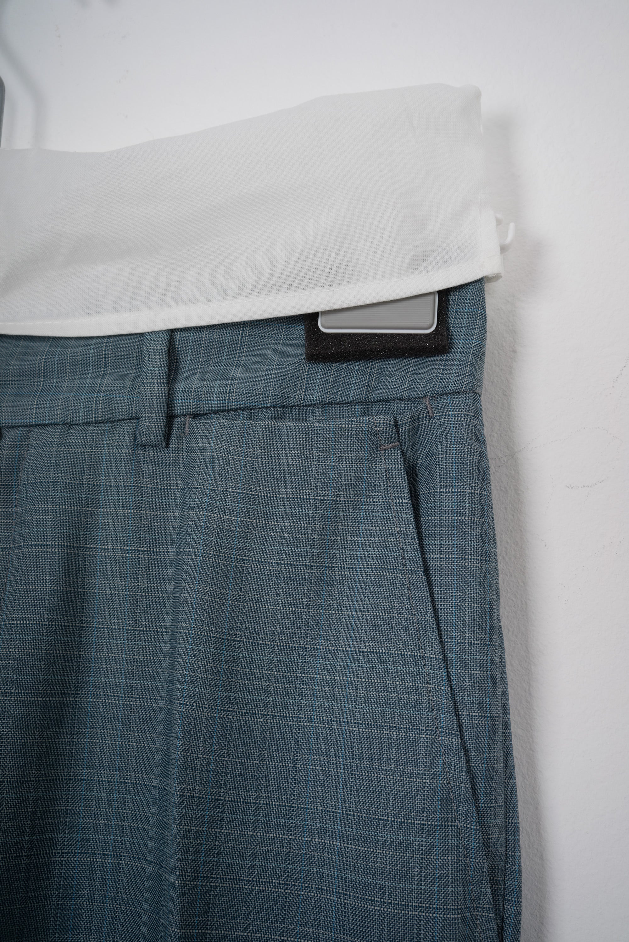 2002 S/S TROPICAL WOOL ANATOMIC PANTS