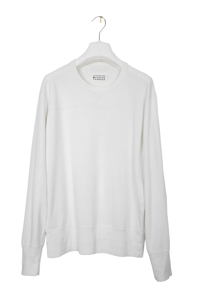 2003 S/S WHITE JERSEY SWEATSHIRT BY MISS DEANNA