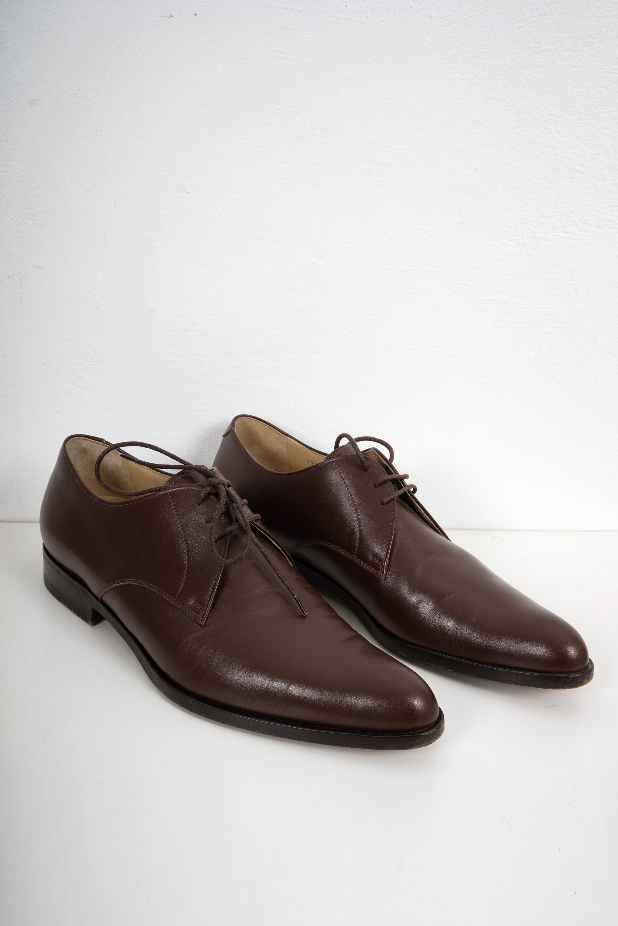 2002 A/W BROWN LEATHER DERBYS