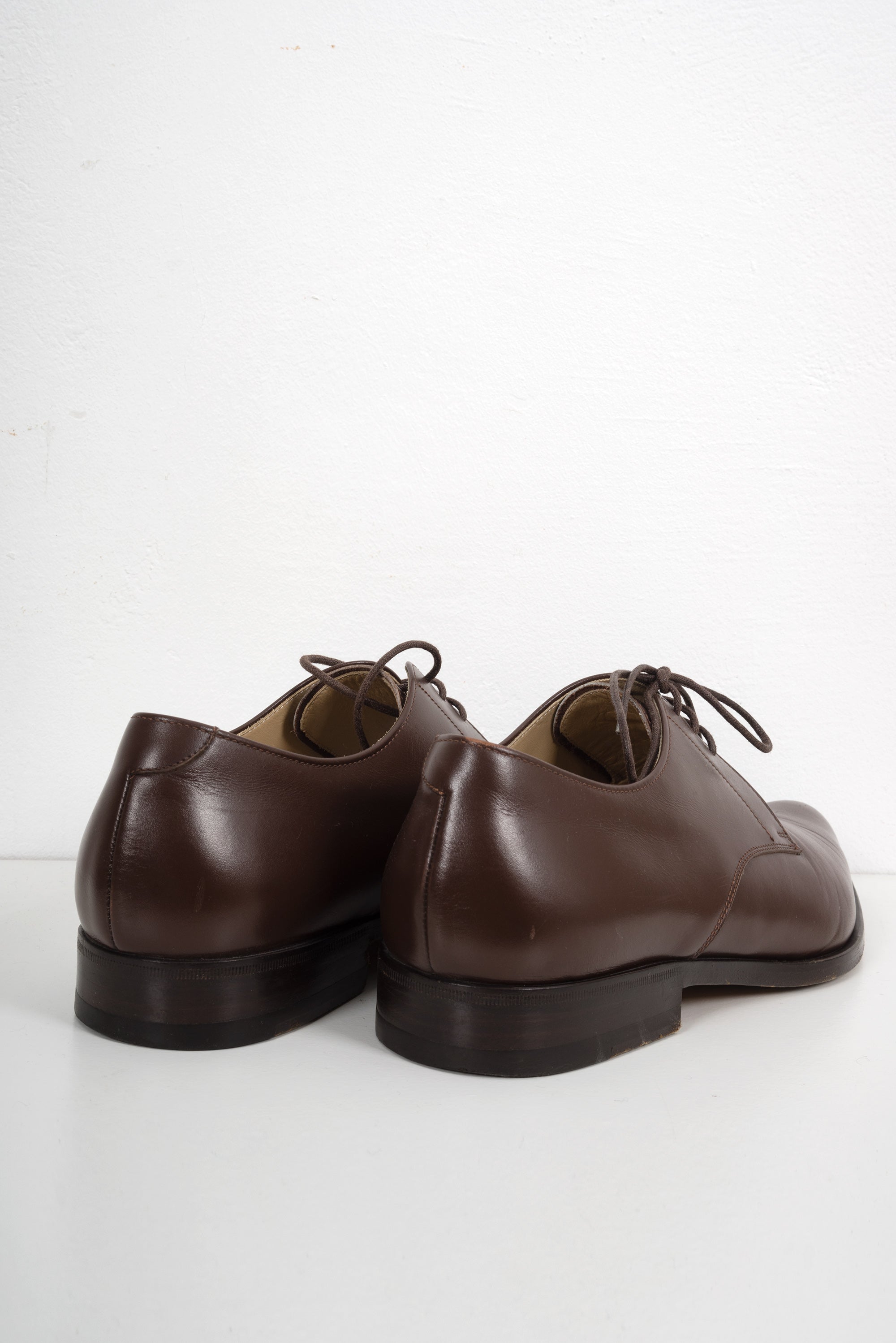 2002 A/W BROWN LEATHER DERBYS