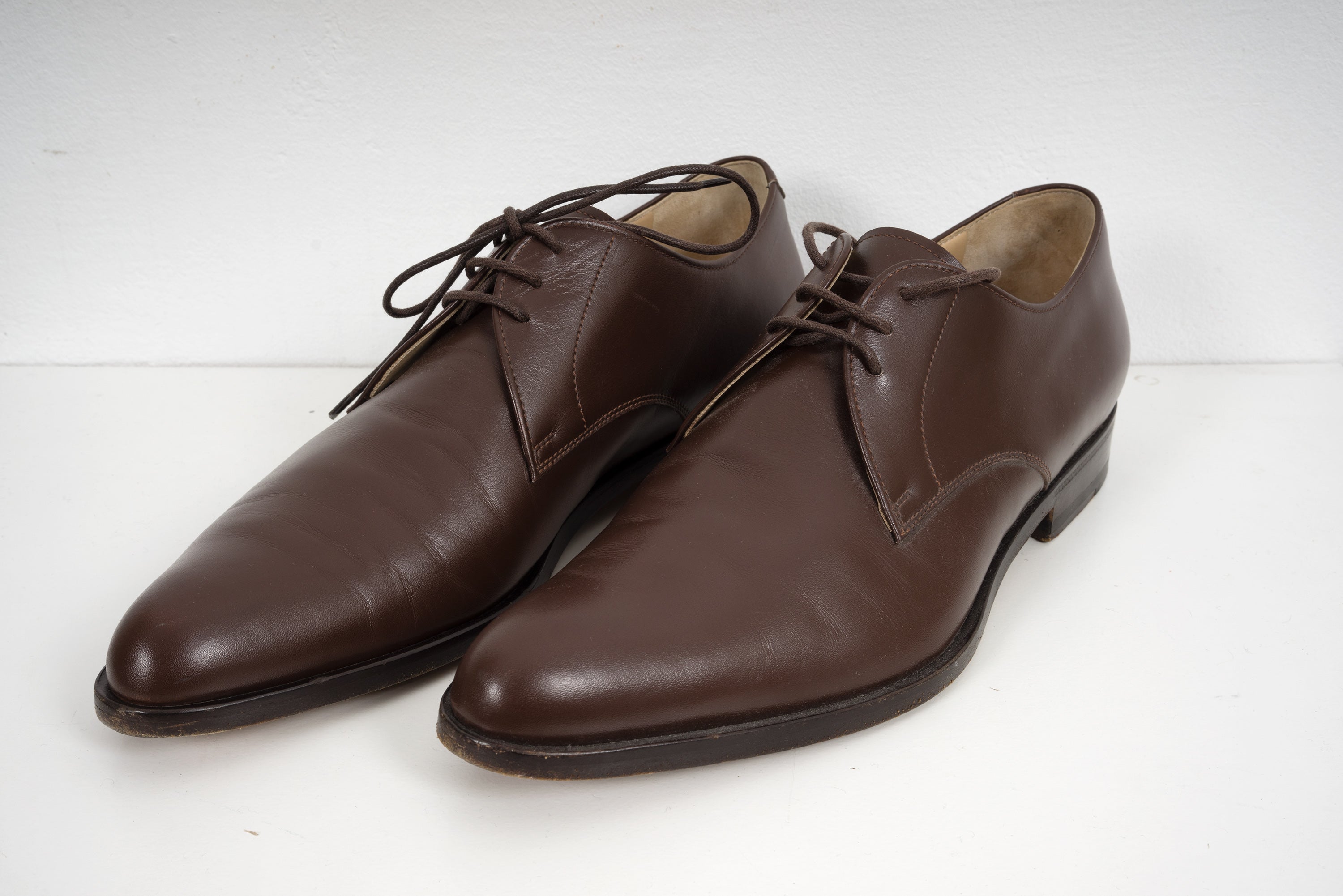 2002 A/W BROWN LEATHER DERBYS