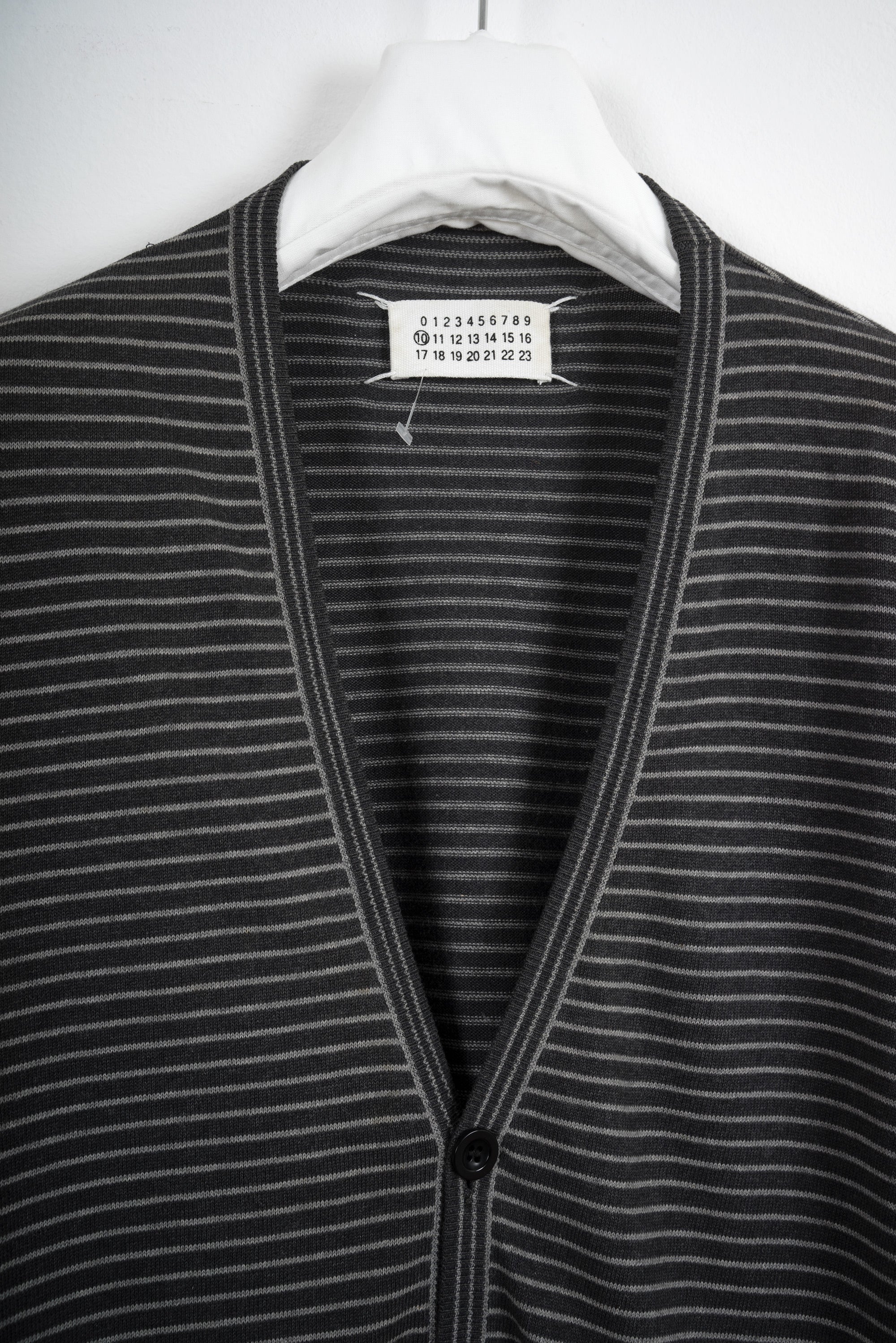 2007 S/S STRIPED CARDIGAN IN FINEST COTTON