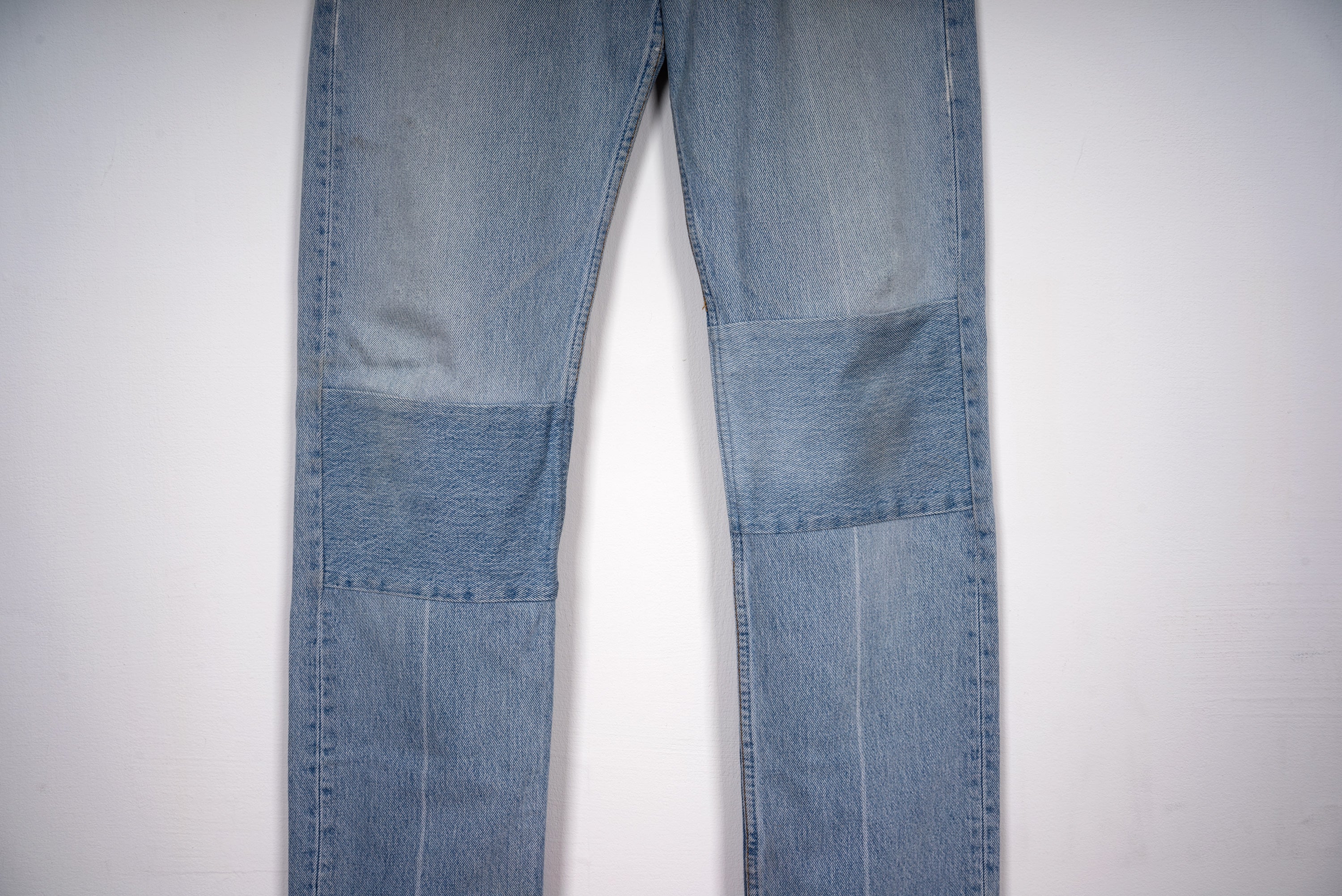 2000 A/W ARTISANAL REWORKED PATCHED JEANS