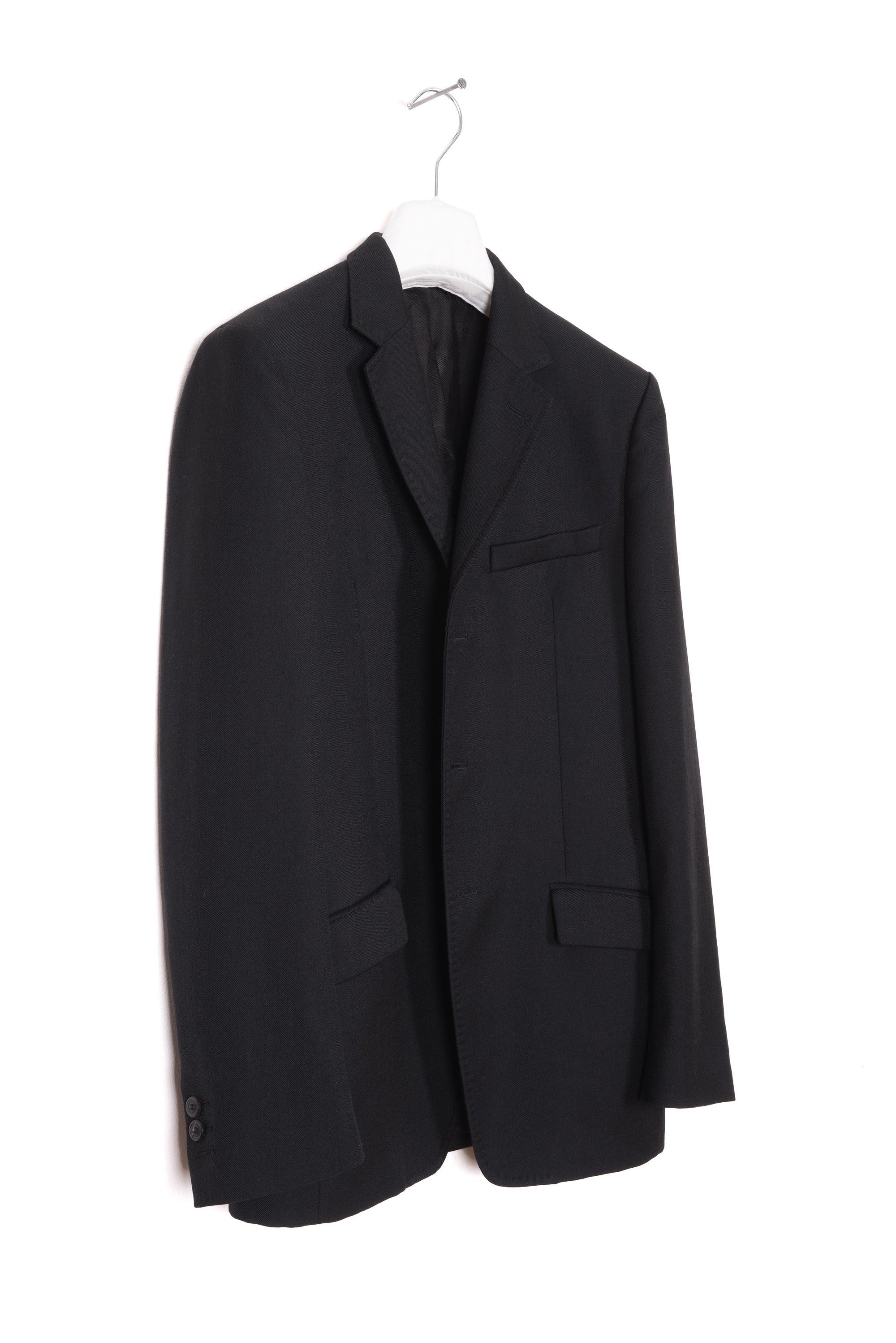 2003 A/W SMALL FITTING JACKET IN BLACK GABARDINE