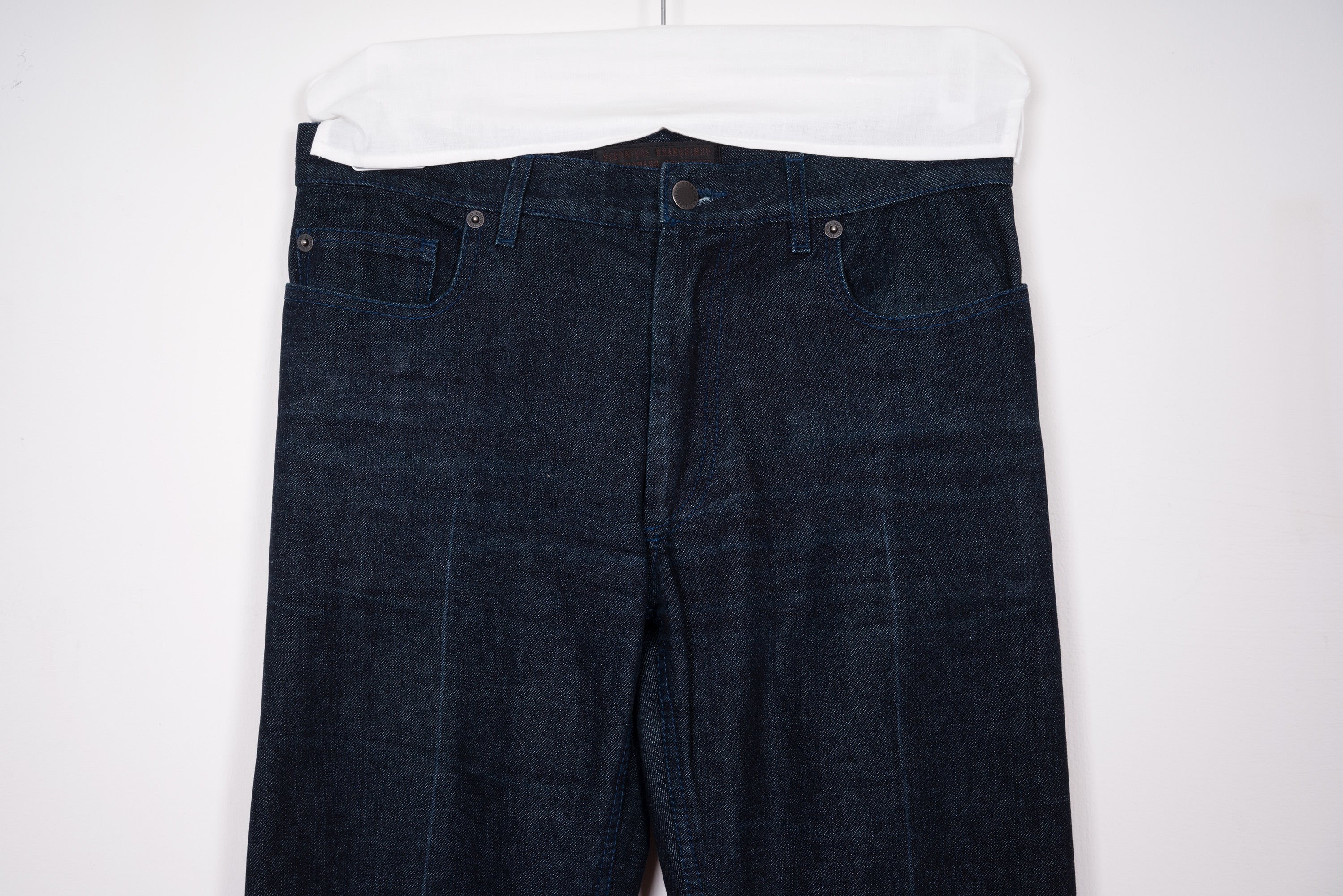 2006 A/W FLARED BLUE DENIM 5-POCKET PANTS