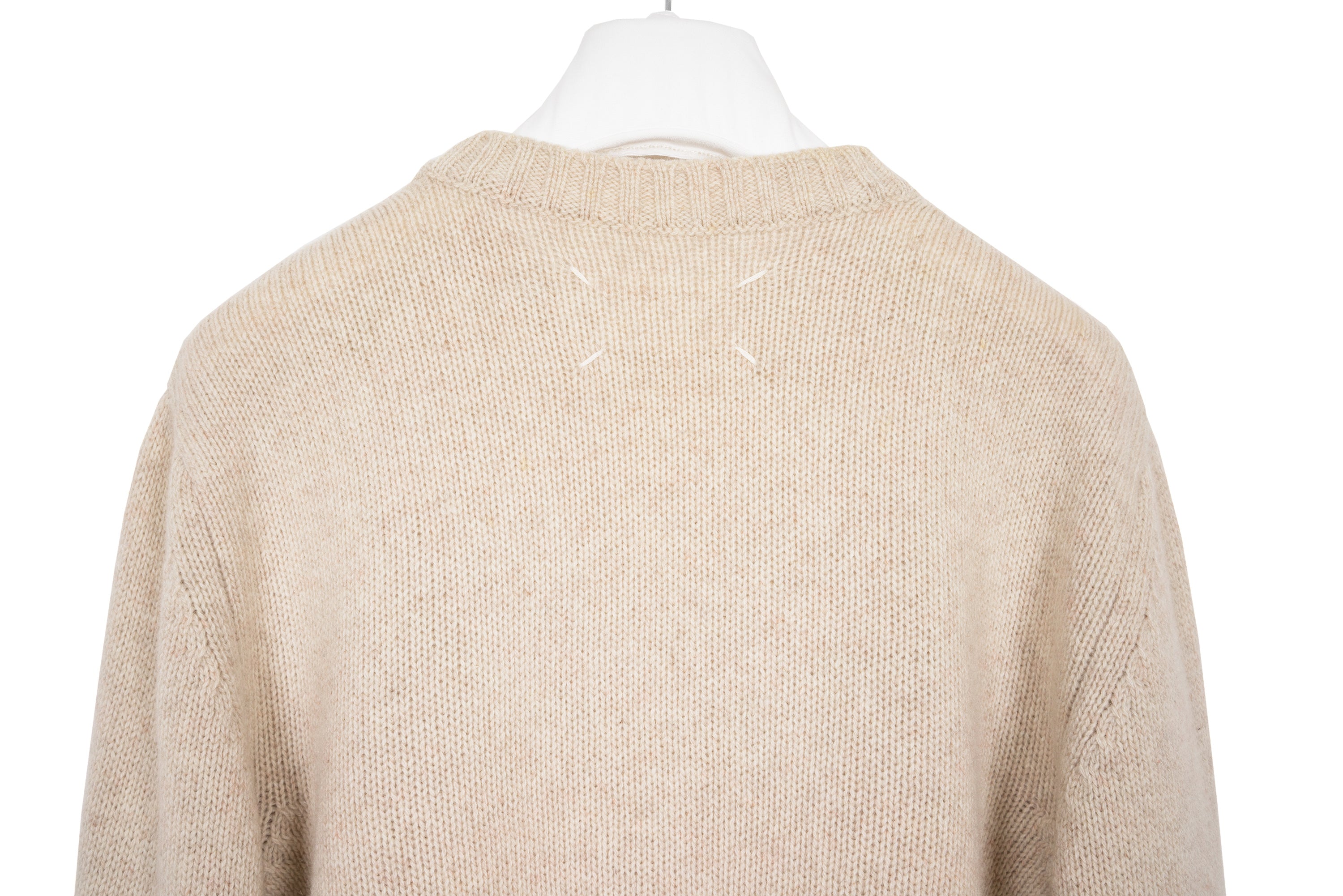 2000 A/W WOOL CREWNECK WITH KNITTING SHOULDER DETAIL BY MISS DEANNA