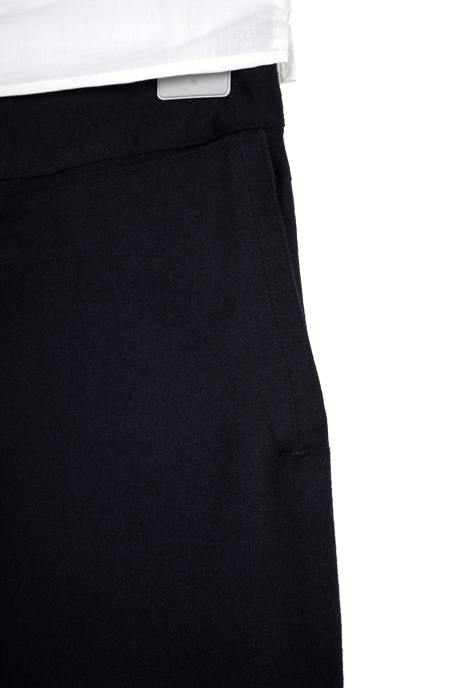 2001 A/W FISHERMAN'S WIDE CUT TROUSERS IN FLANNEL WOOL