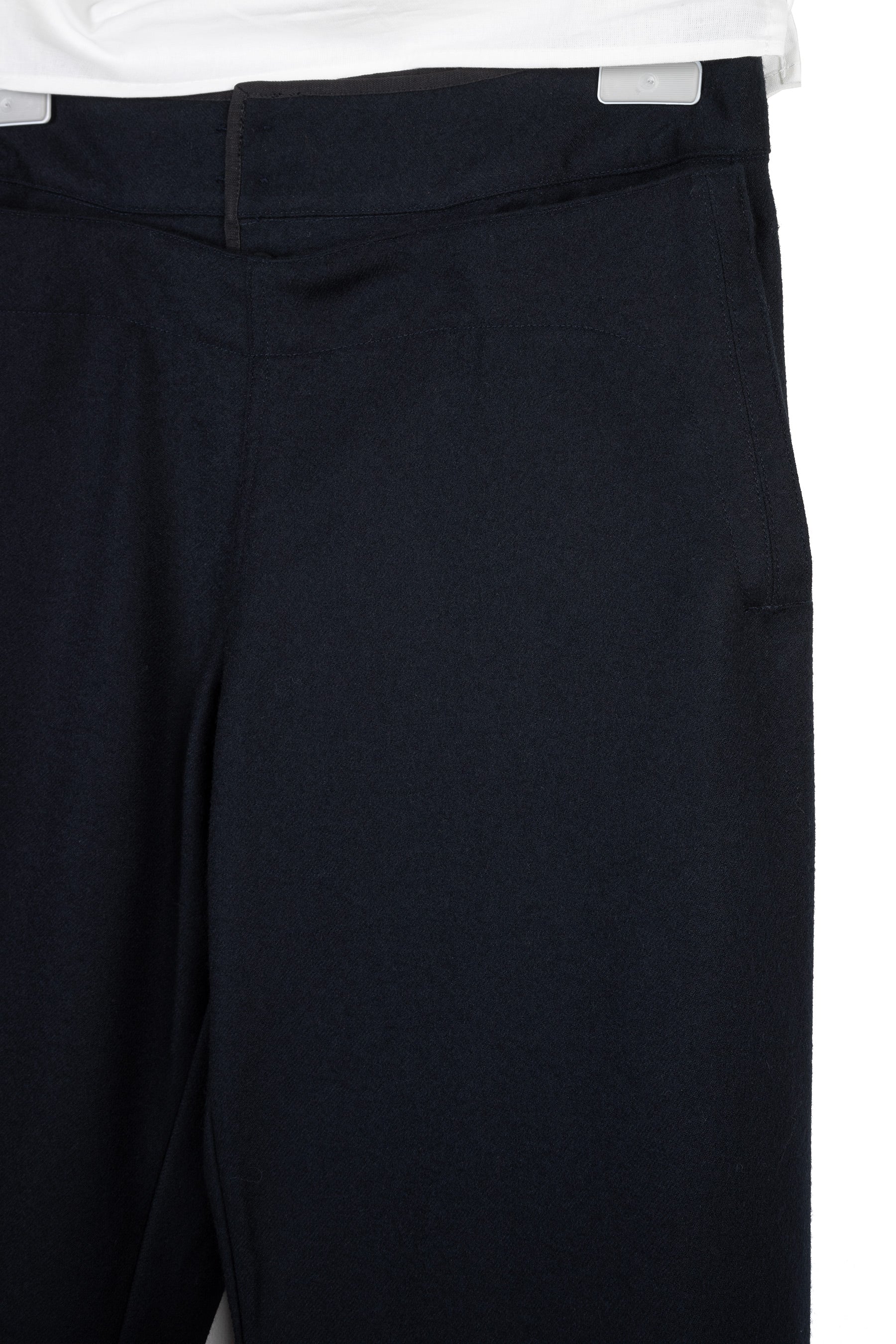 2001 A/W FISHERMAN'S WIDE CUT TROUSERS IN FLANNEL WOOL
