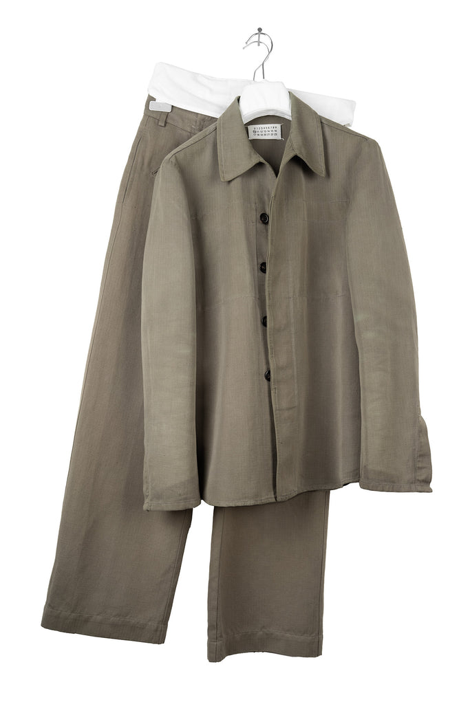 2000 S/S WORKWEAR ENSEMBLE IN LINEN AND COTTON