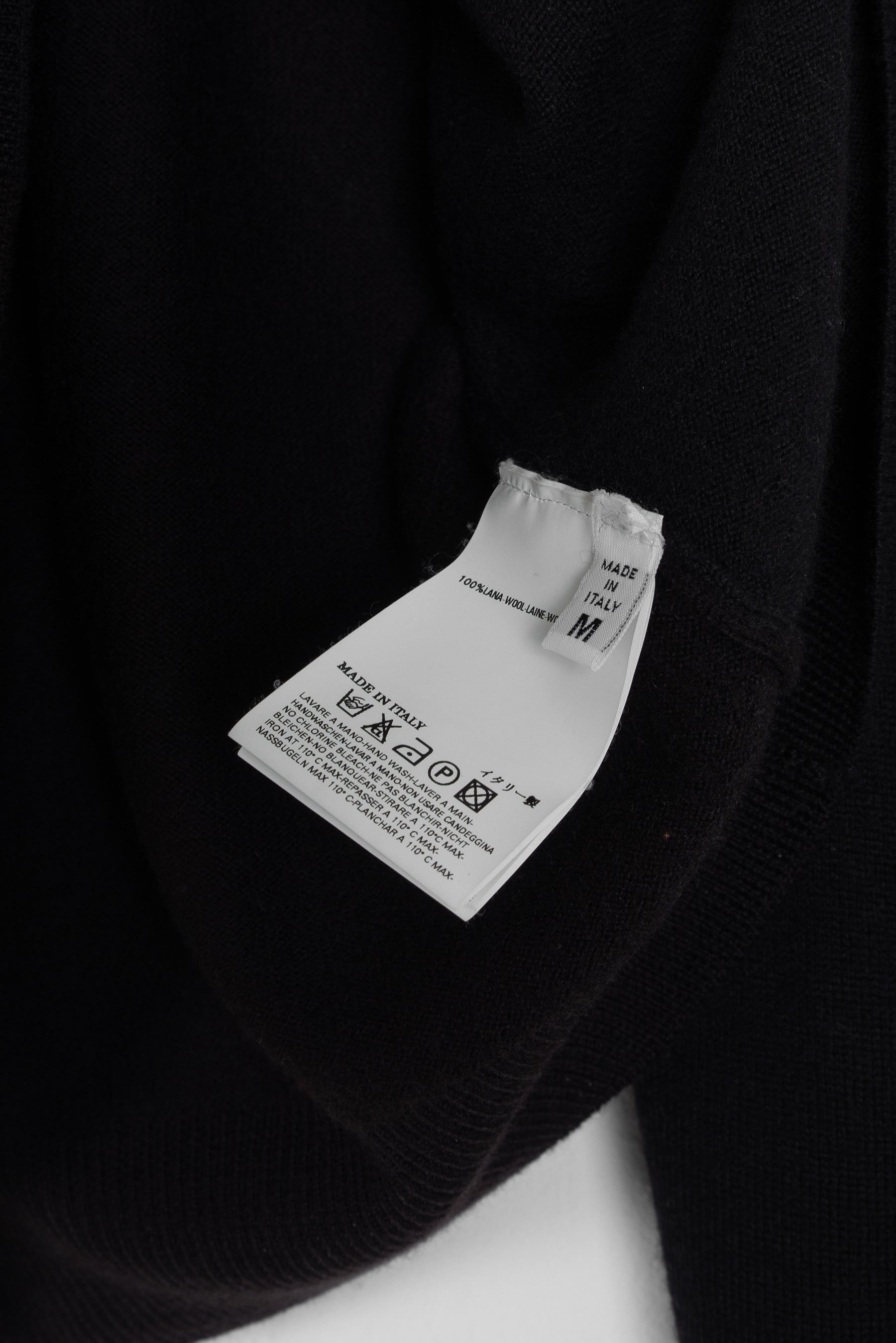 2006 A/W TRI-TONE CREWNECK SWEATER IN WOOL