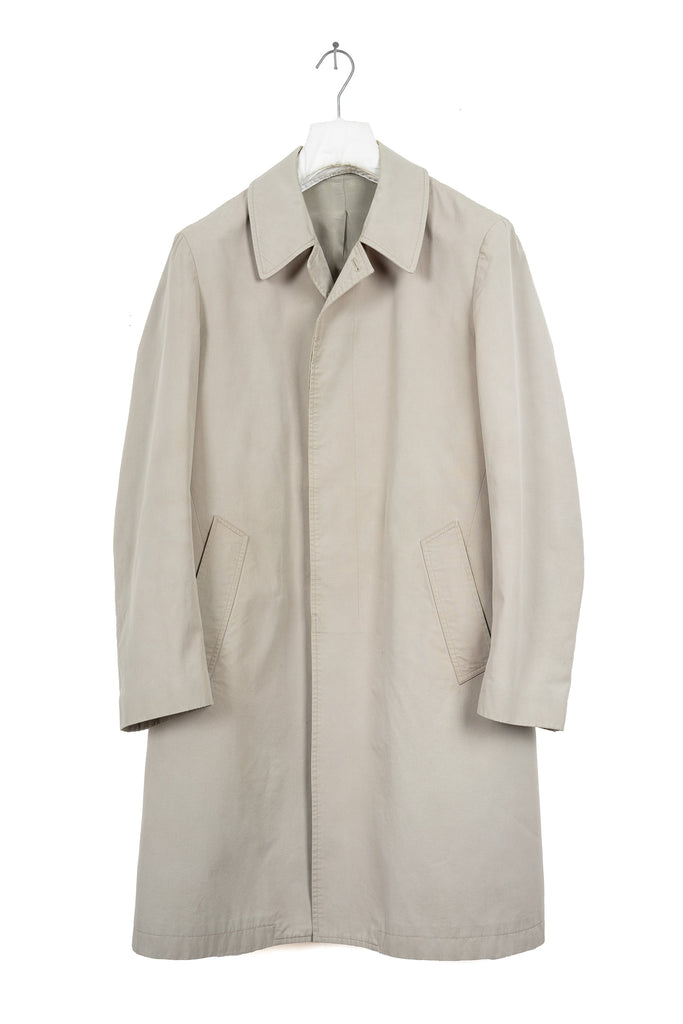 2001 S/S BAL COLLAR COTTON OVERCOAT