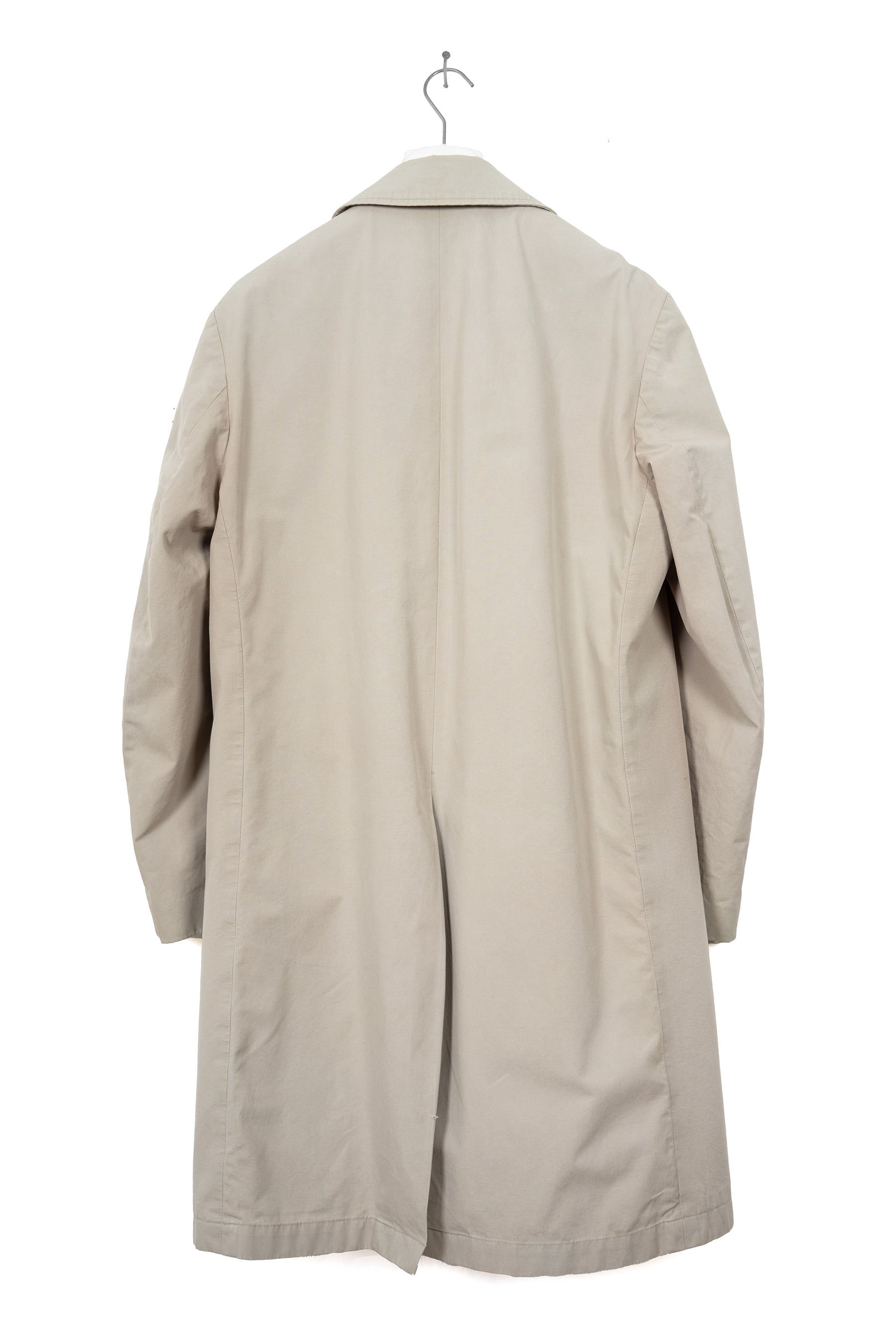 2001 S/S BAL COLLAR COTTON OVERCOAT