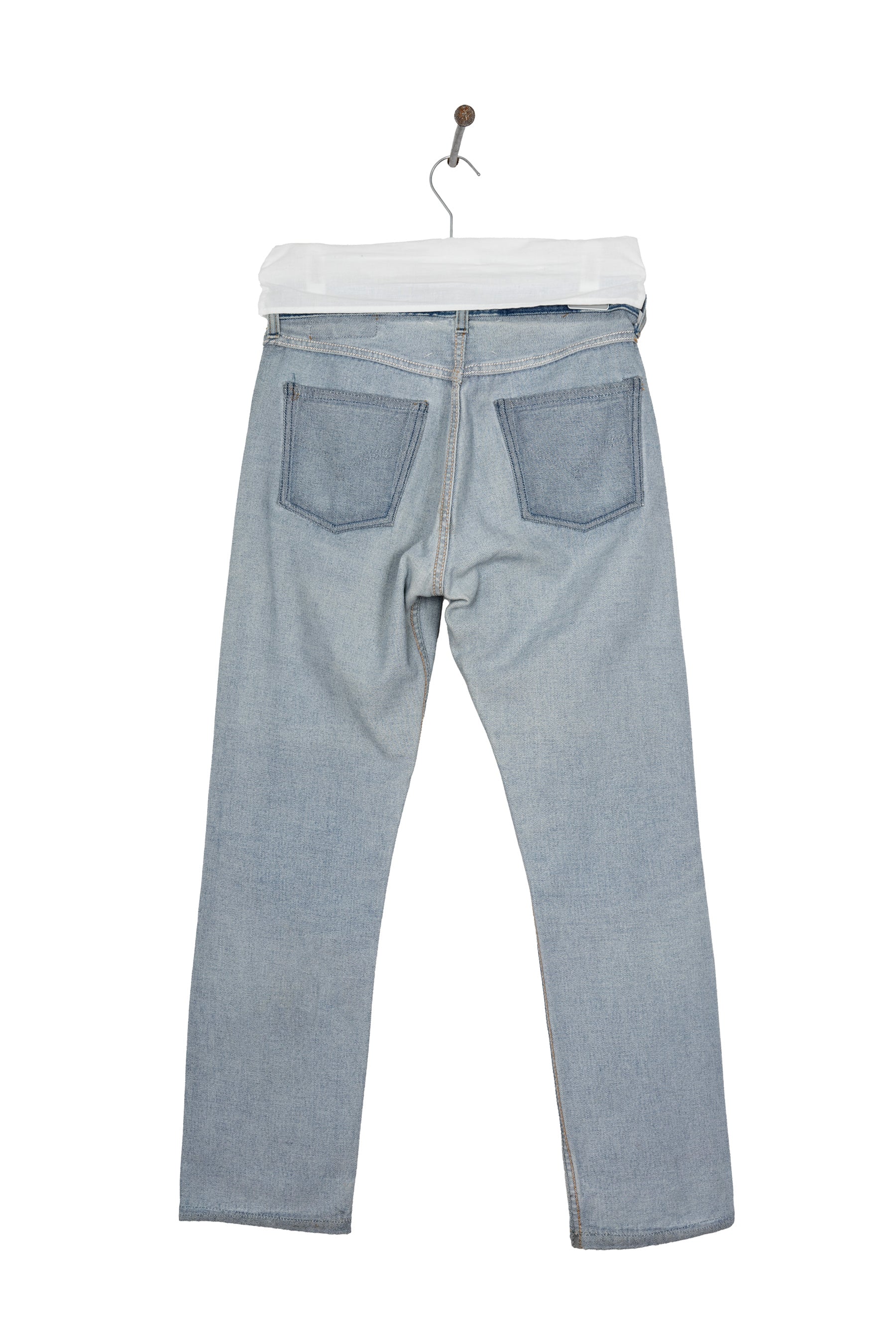 2003 S/S ARTISANAL REVERSED JEANS