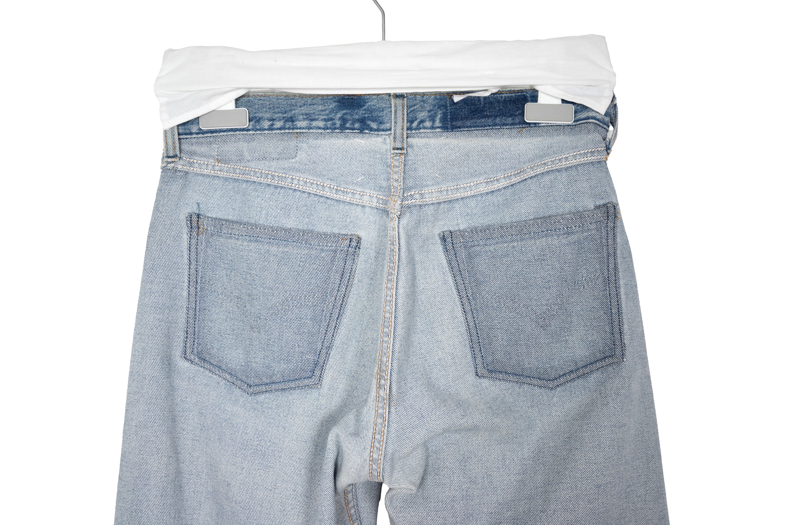 2003 S/S ARTISANAL REVERSED JEANS