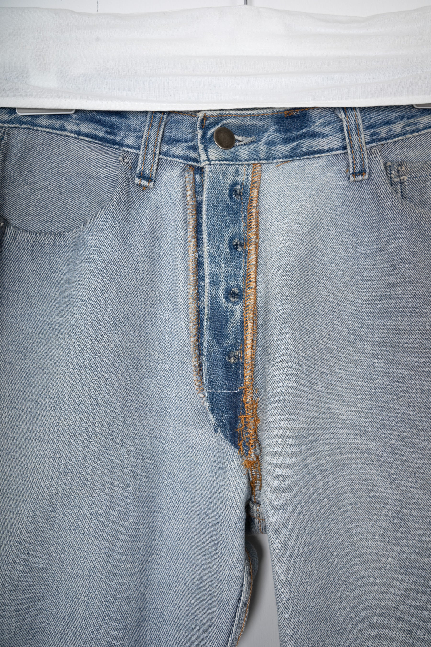 2003 S/S ARTISANAL REVERSED JEANS