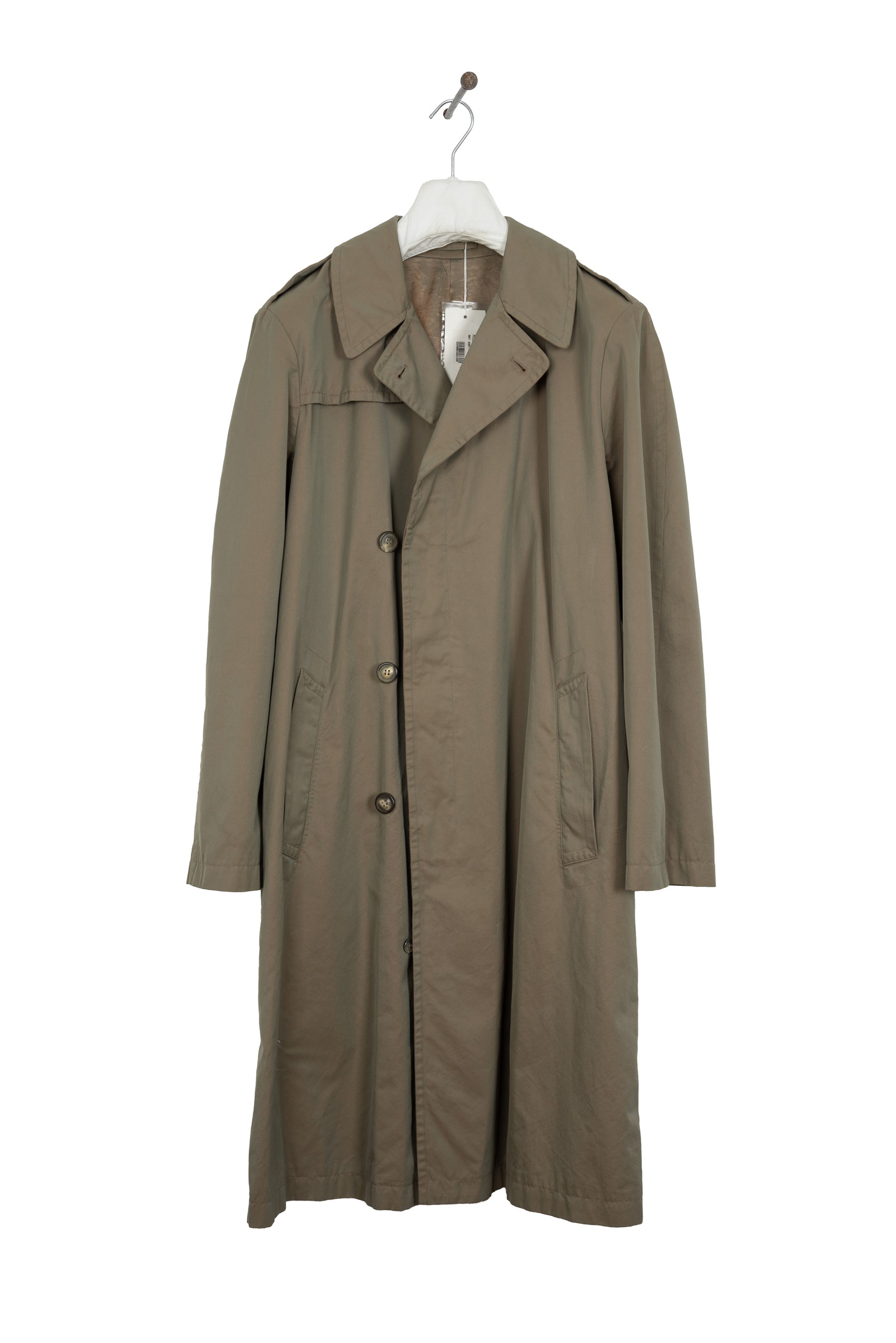 2001 A/W WASHED COTTON RAINCOAT