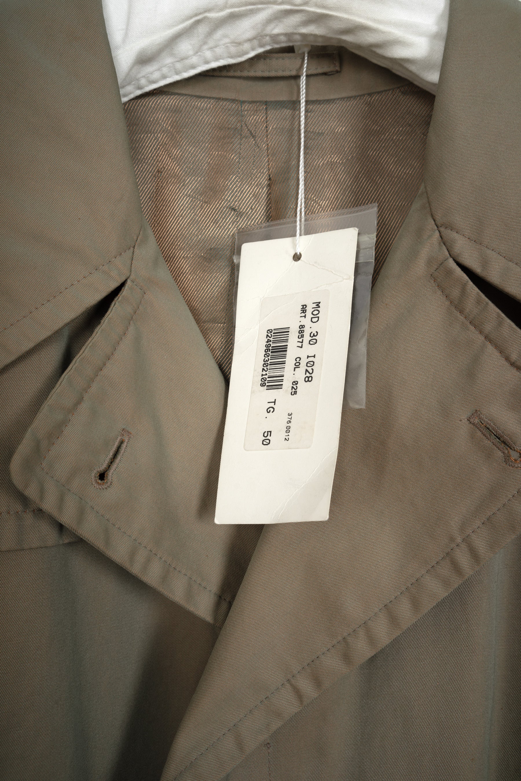 2001 A/W WASHED COTTON RAINCOAT