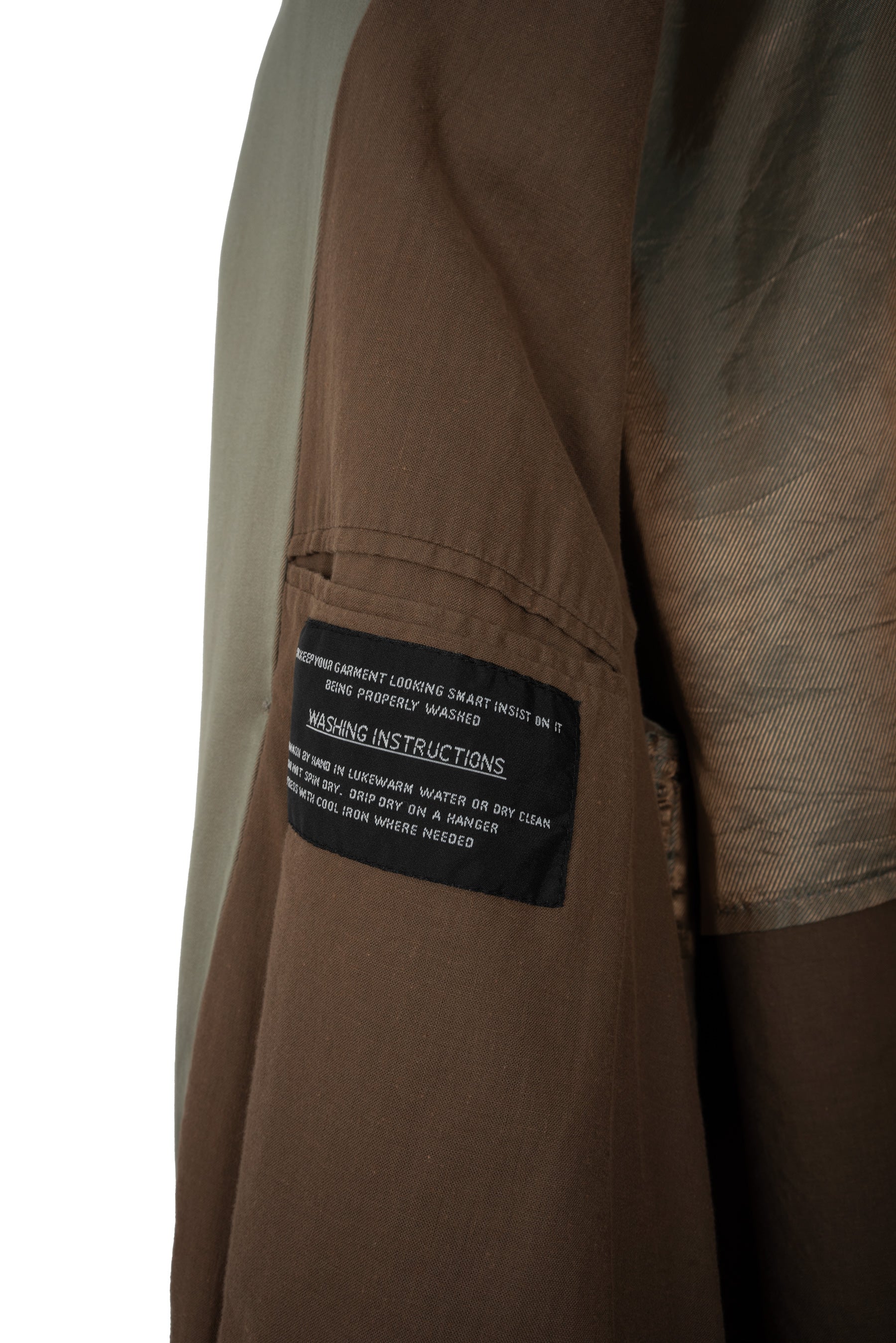 2001 A/W WASHED COTTON RAINCOAT