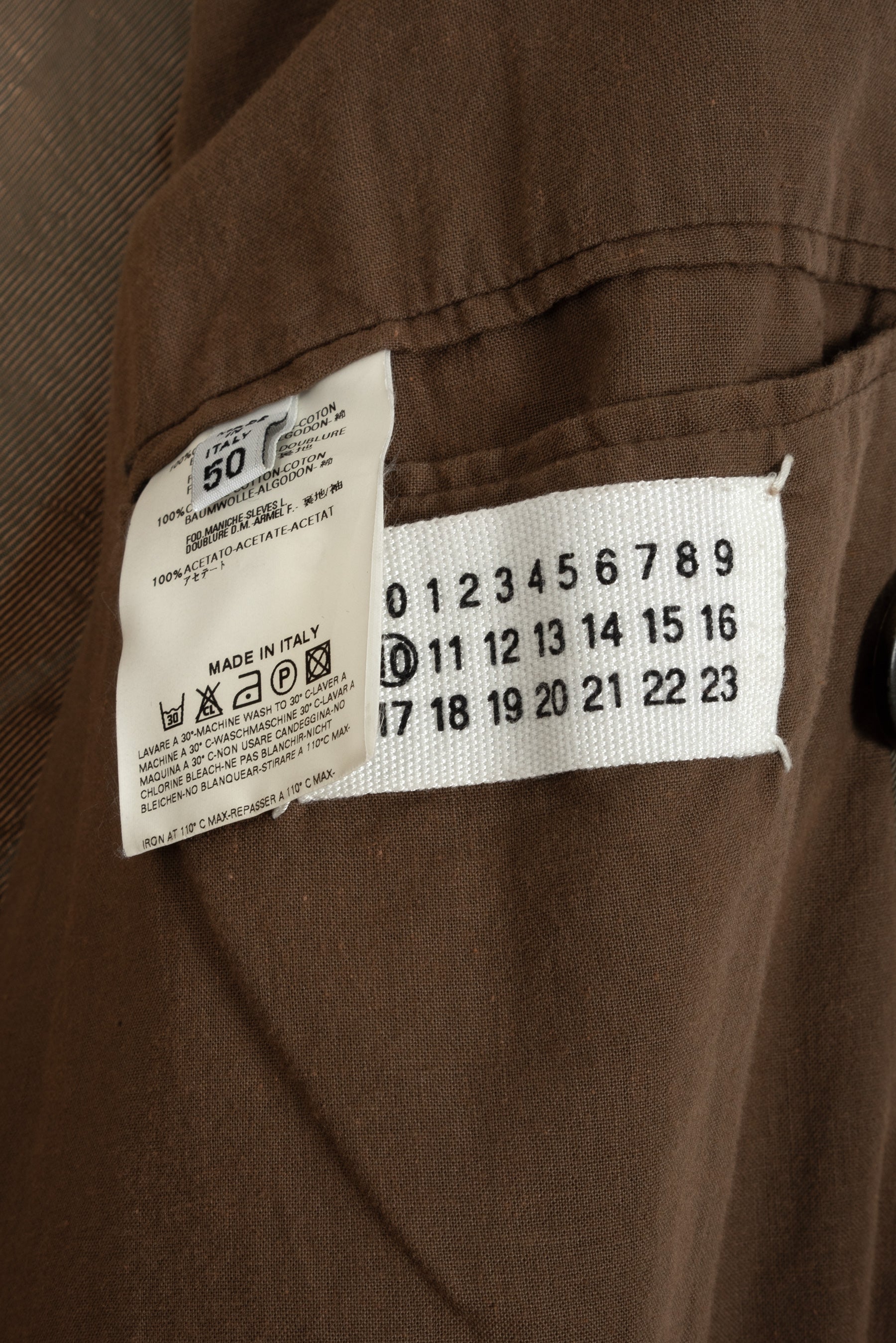 2001 A/W WASHED COTTON RAINCOAT