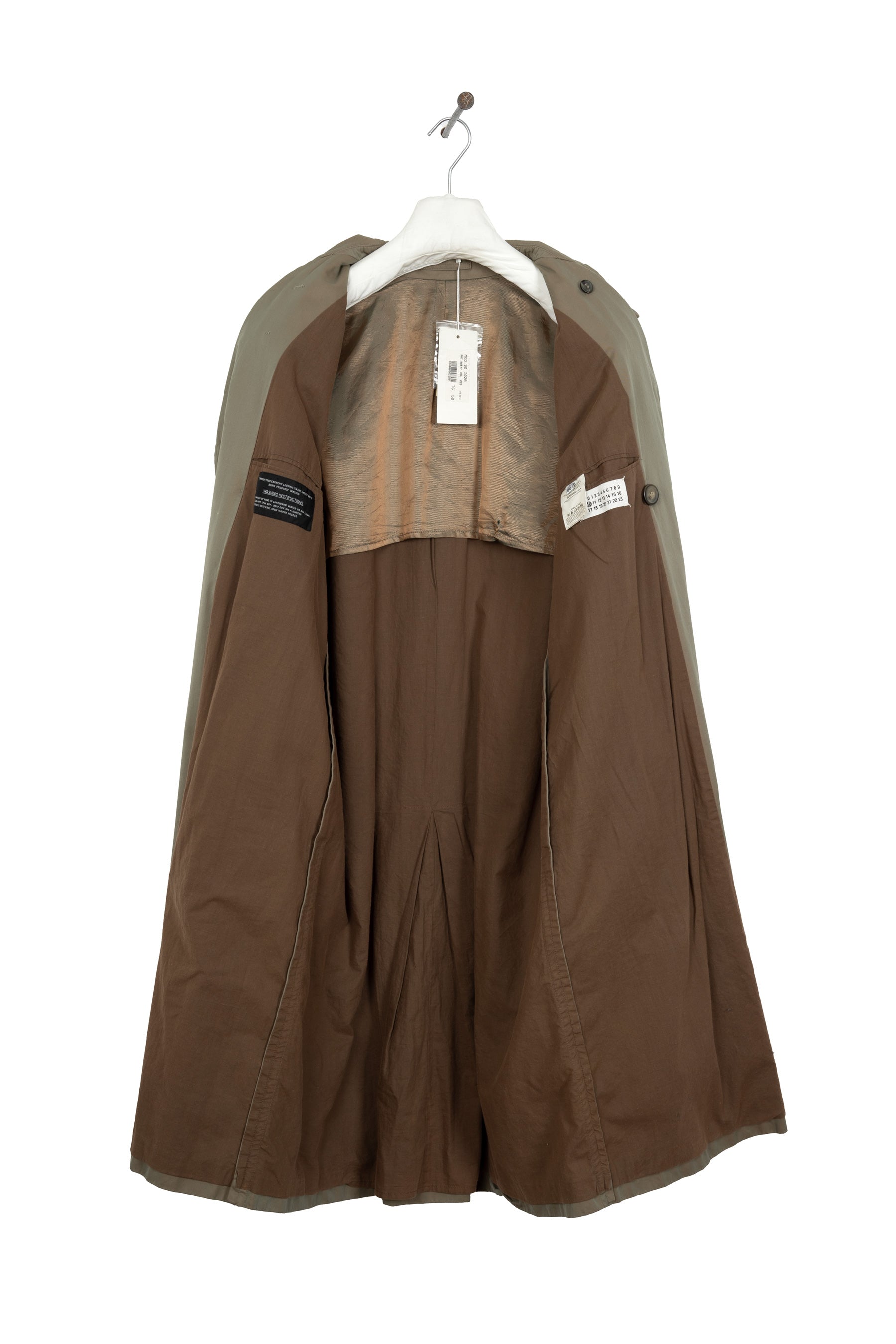 2001 A/W WASHED COTTON RAINCOAT