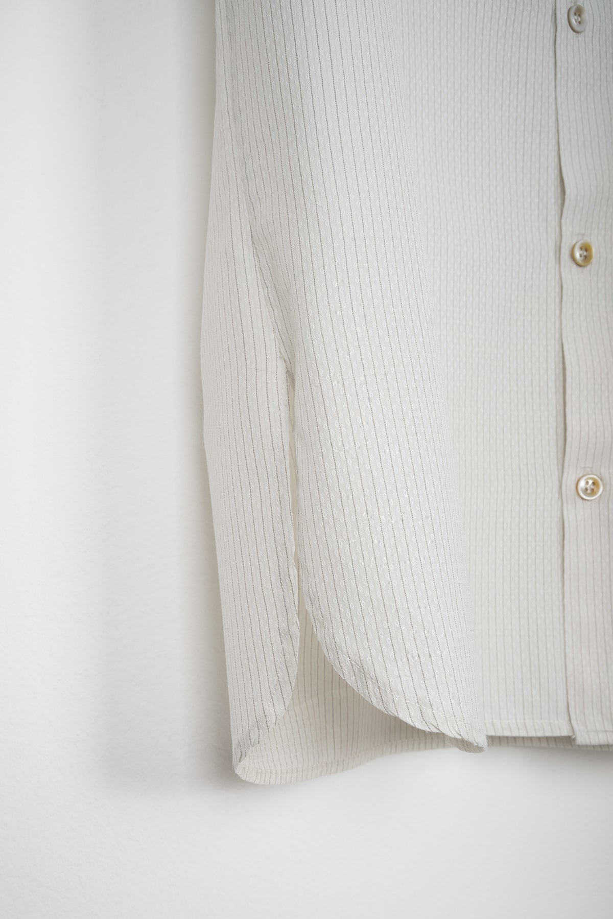 2005 S/S PINSTRIPE MINI JACQUARD SHIRT
