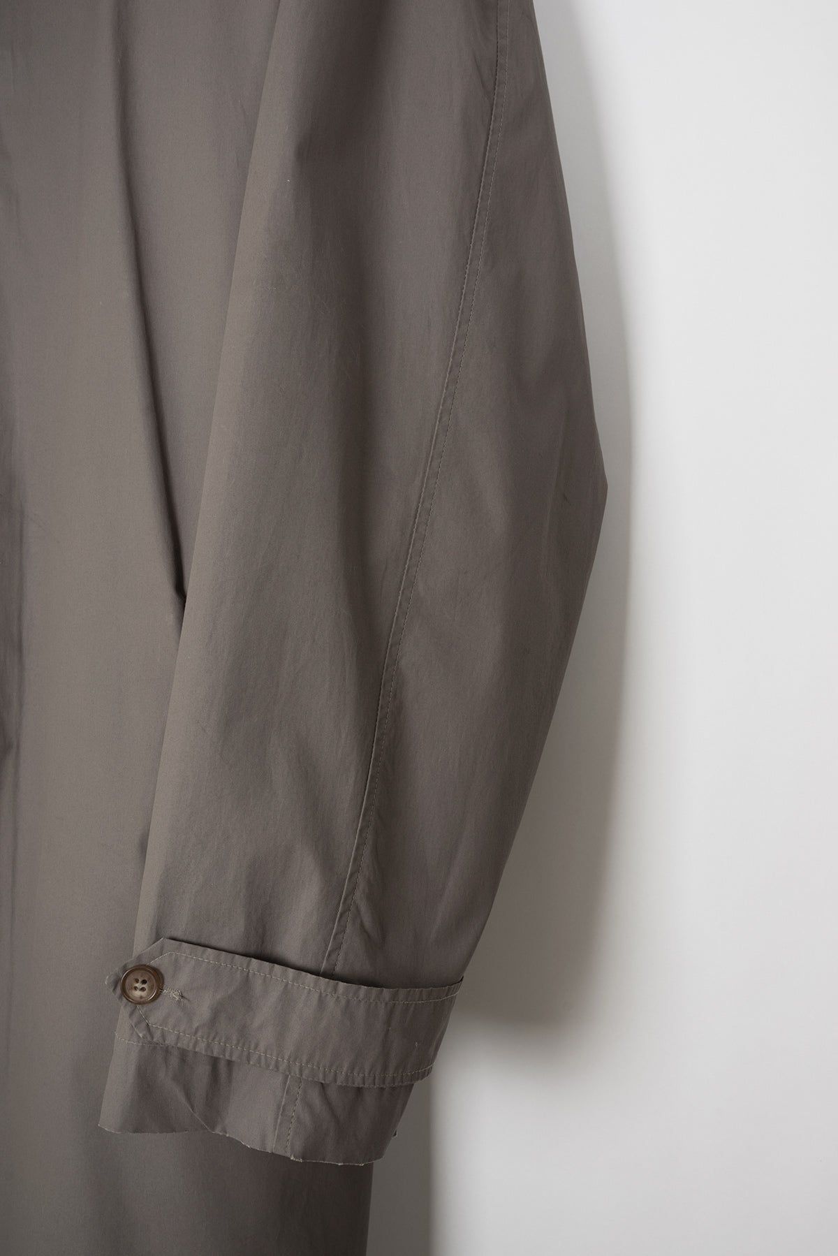 2002 S/S POLYURETHANE COATED COTTON BELTED TRENCHCOAT