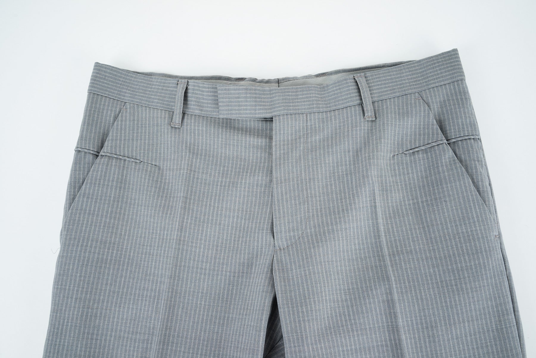 2008 S/S TROPICAL WOOL WIDE CUT TROUSERS WITH POCKET DETAILS