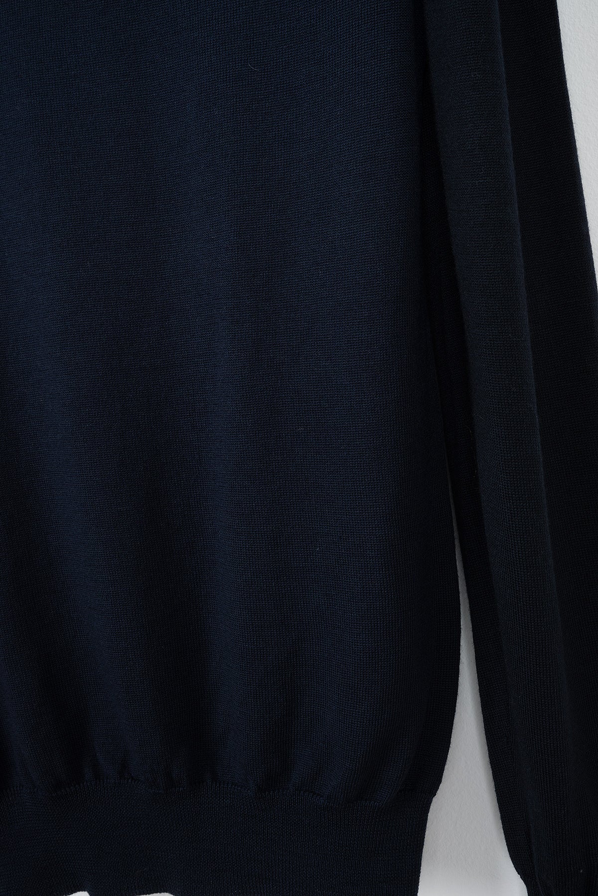 2006 A/W TRICOLOUR HIGHNECK IN BLUE WOOL