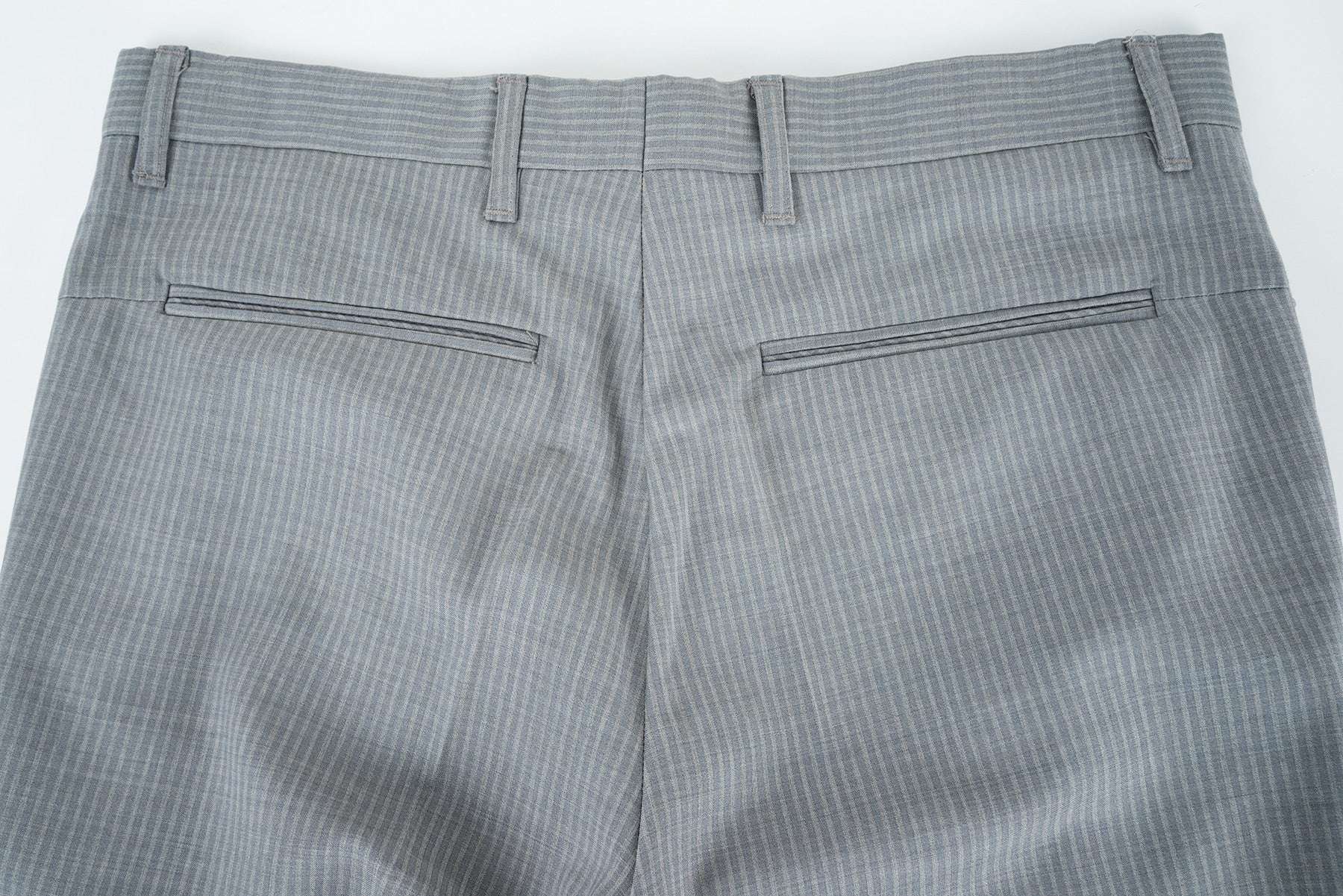 2008 S/S TROPICAL WOOL WIDE CUT TROUSERS WITH POCKET DETAILS