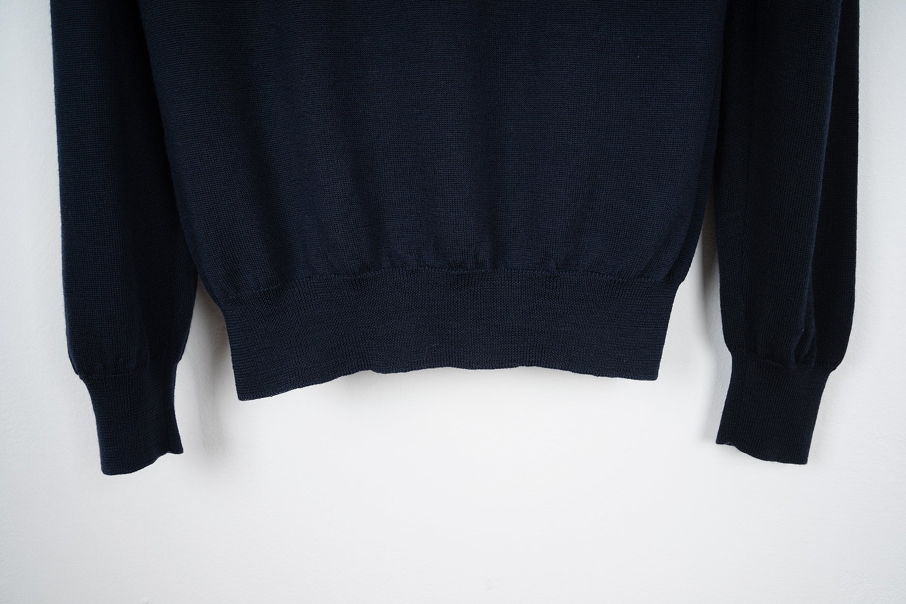 2006 A/W TRICOLOUR HIGHNECK IN BLUE WOOL