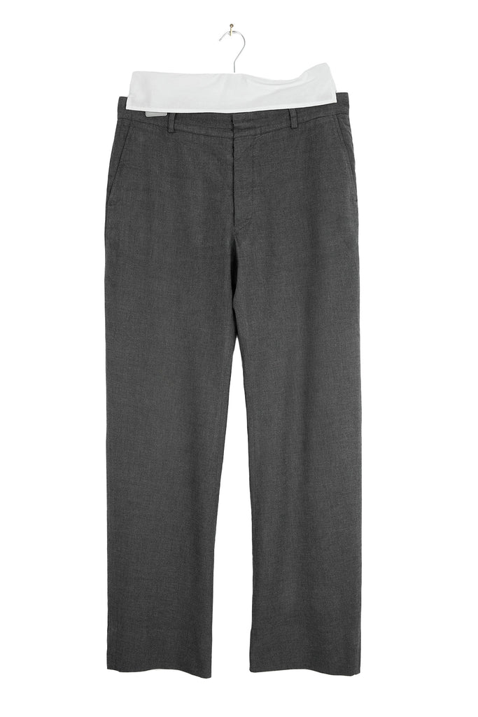 2002 A/W ANATOMIC PANTS IN GREY CANVAS COTTON