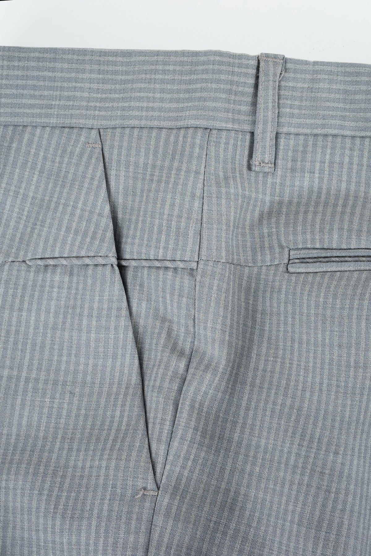 2008 S/S TROPICAL WOOL WIDE CUT TROUSERS WITH POCKET DETAILS
