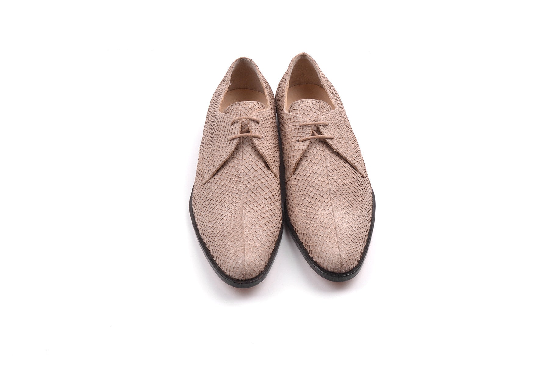 2002 S/S DERBY SHOES IN PERCH LEATHER