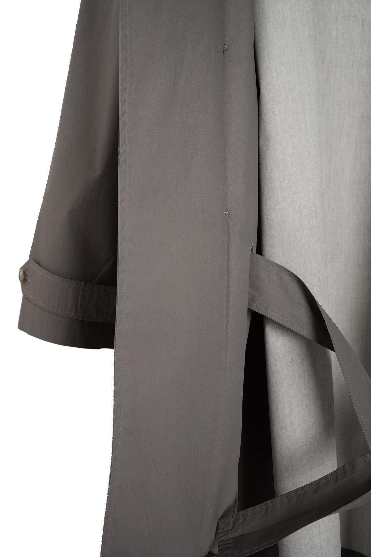 2002 S/S POLYURETHANE COATED COTTON BELTED TRENCHCOAT