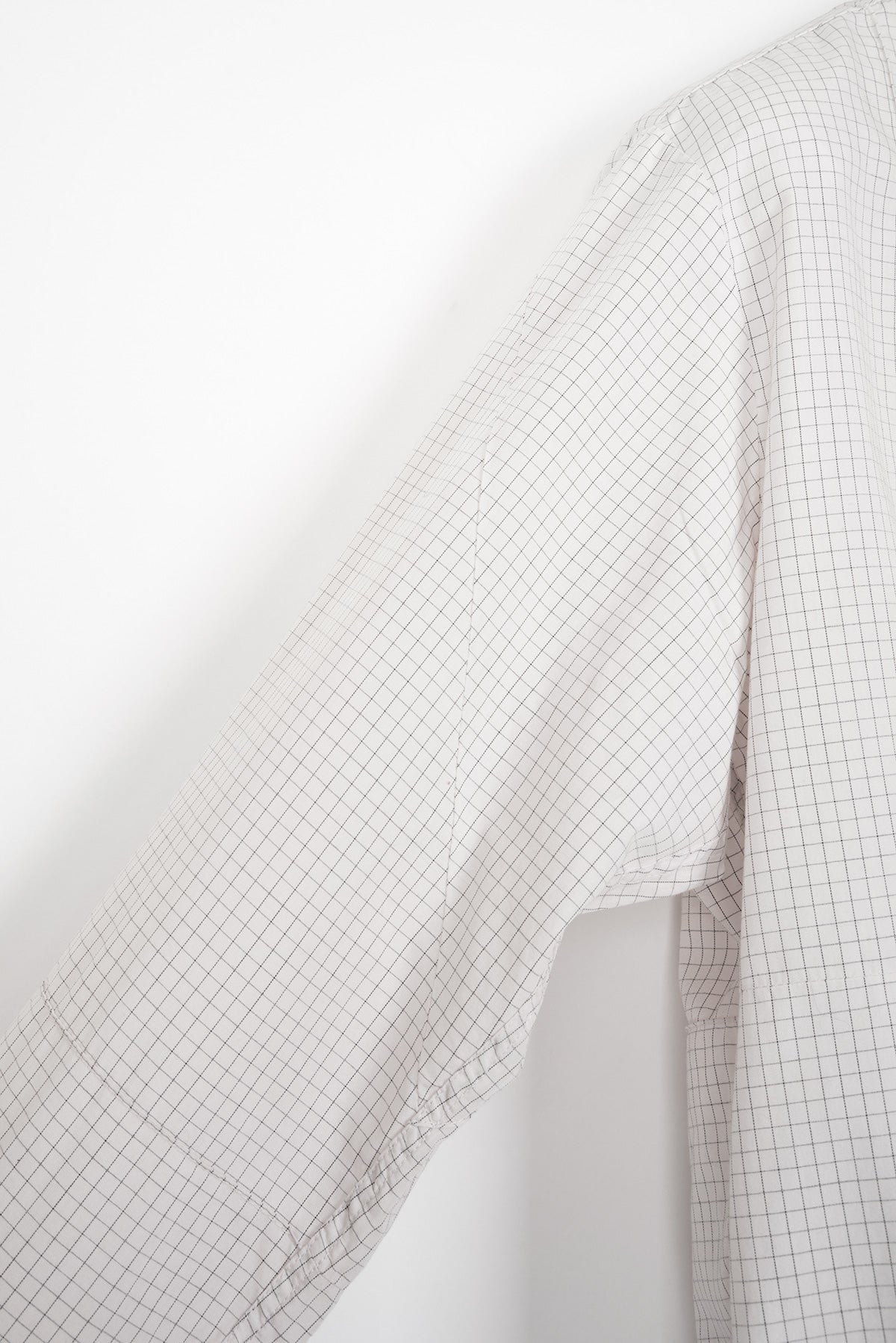 2004 S/S PATCHWORK GRID COTTON SHIRT