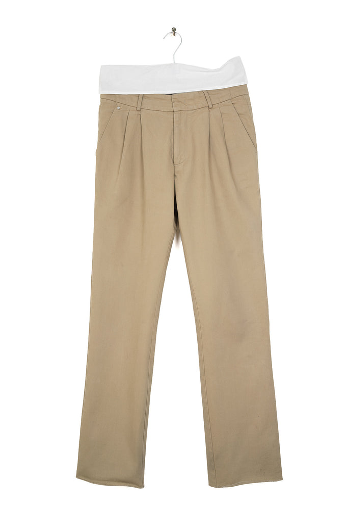 2011 S/S N° 42 CLASSIC PLEATED-BROTHER TROUSERS