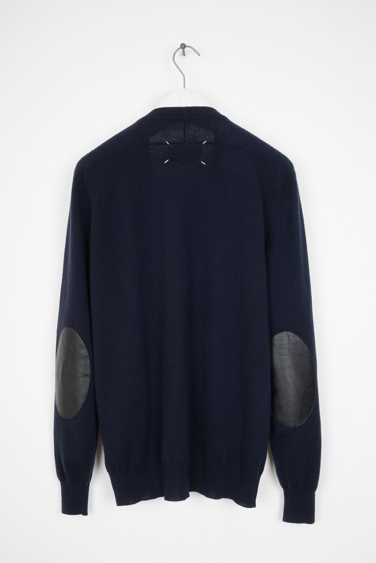 Cardigan with sales leather elbow patches
