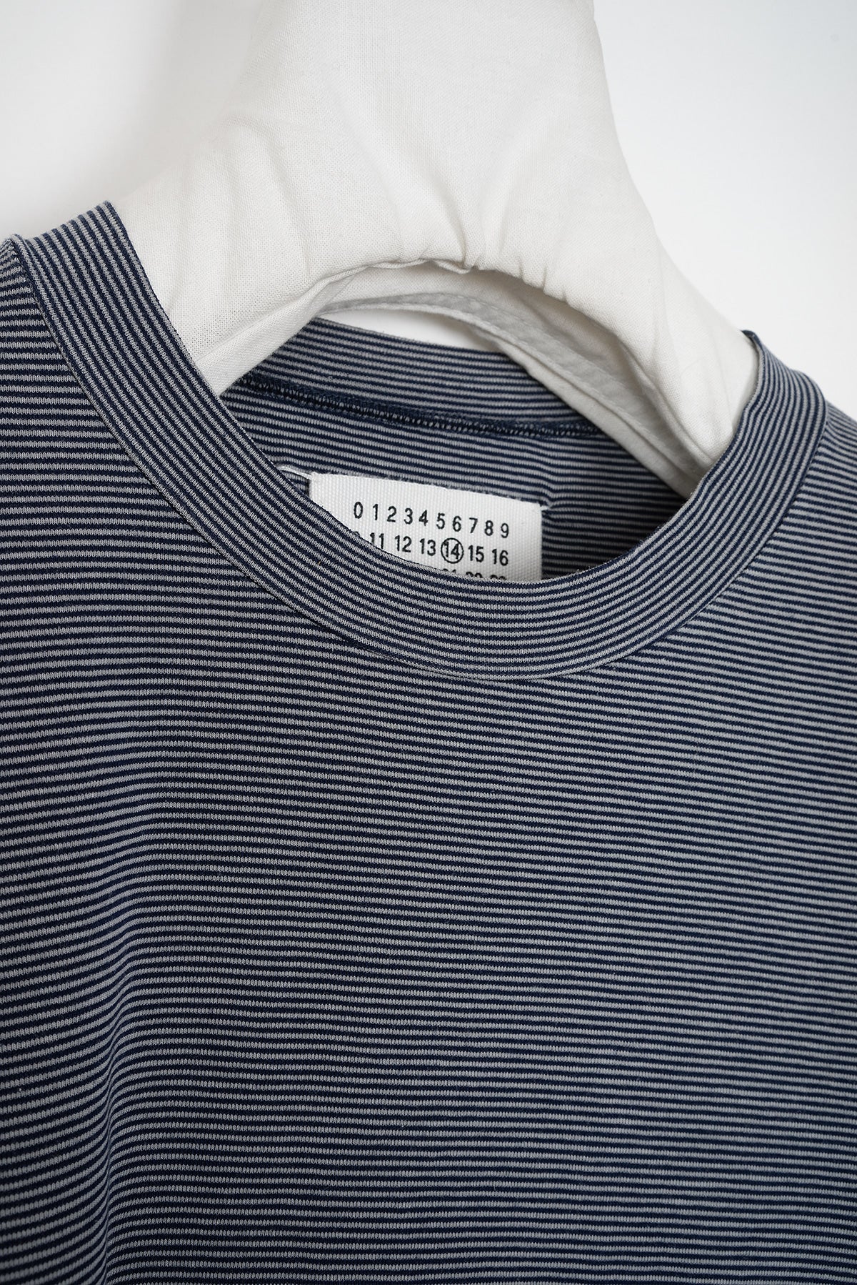 2008 S/S HORIZONTAL STRIPE T-SHIRT WITH FRONT CHEST POCKET