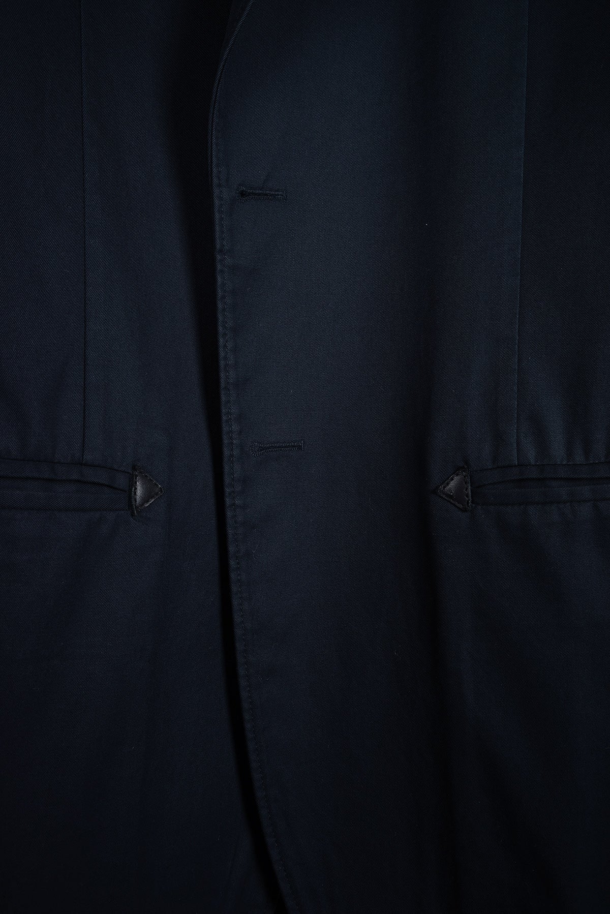 2005 S/S FRONT YOKE WESTERN SUIT IN BLUE COTTON