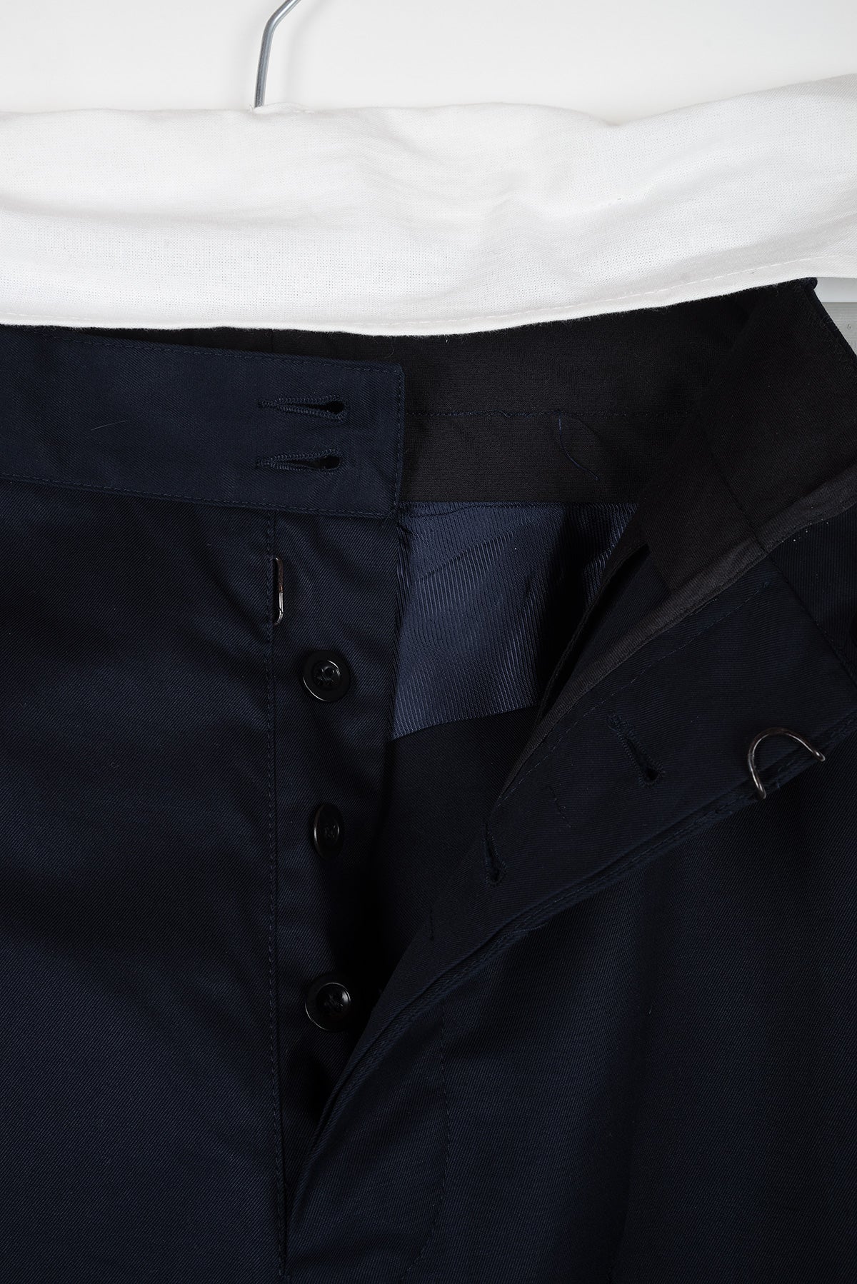2005 S/S FRONT YOKE WESTERN SUIT IN BLUE COTTON