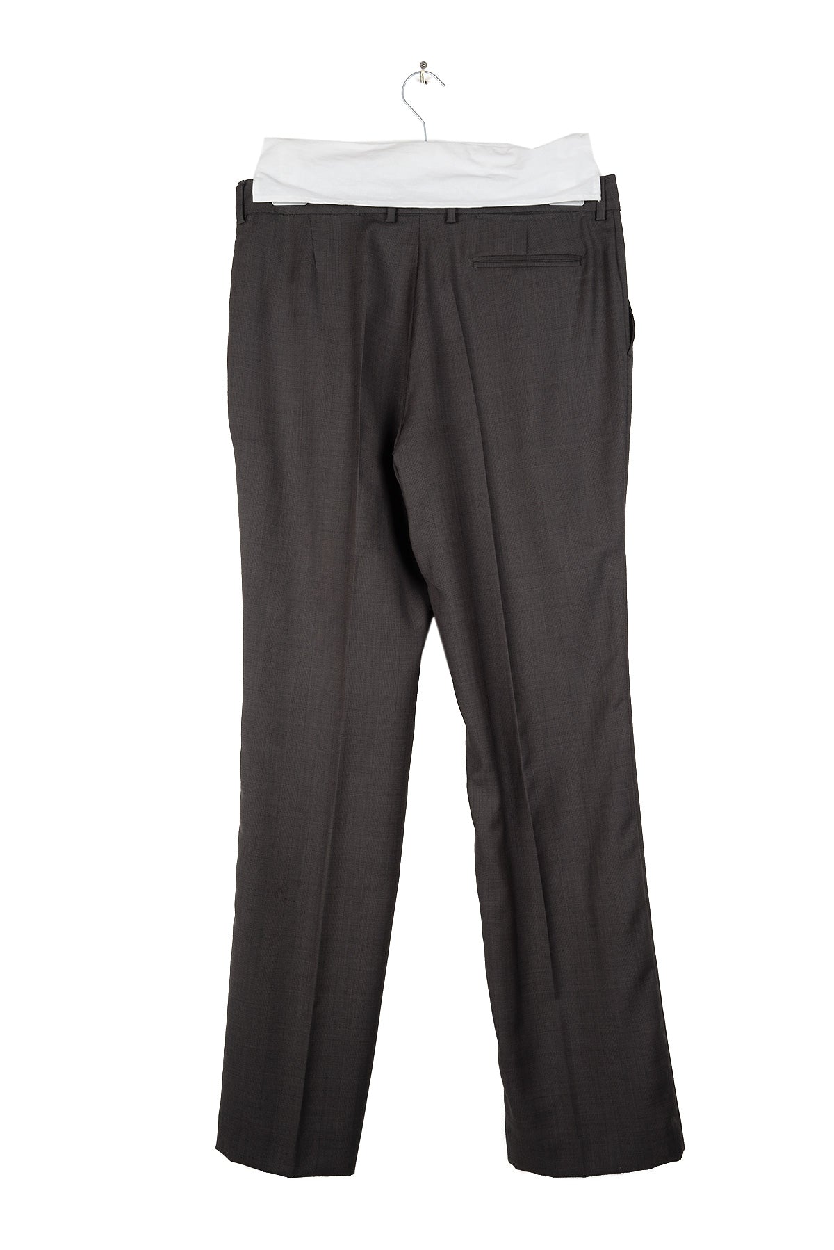 2001 A/W ANATOMIC GLEN PLAID TROUSERS IN FINEST WOOL